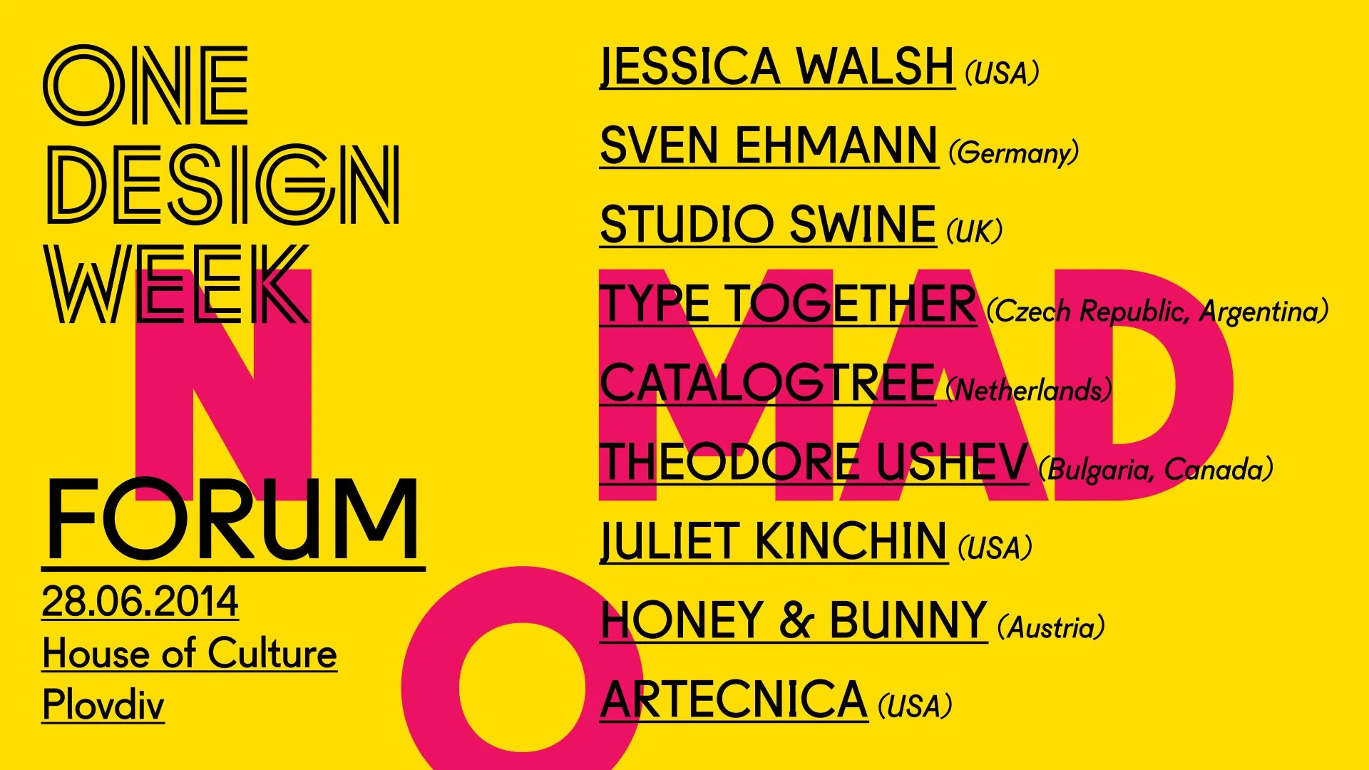 One Design Week: Nomad — Fontan 2