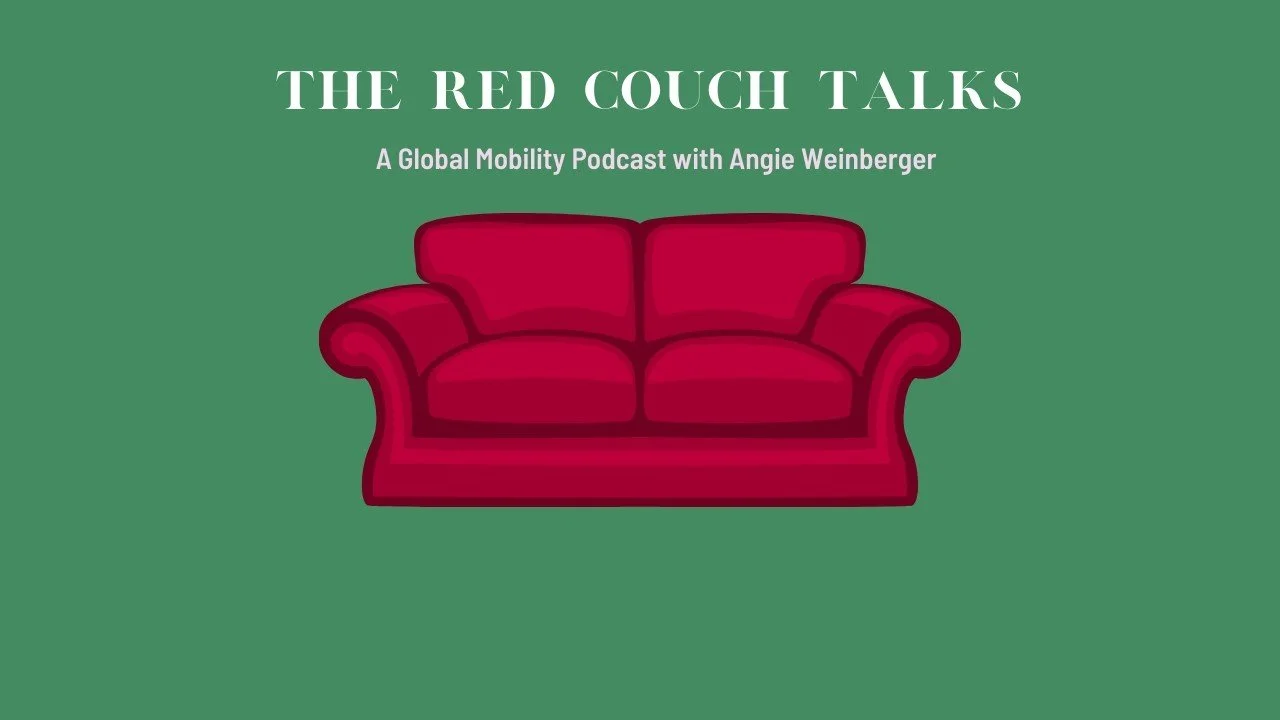 My Red Couch Talk with Katia Vlachos
   Angie Weinberger podcast, June 10, 2026   