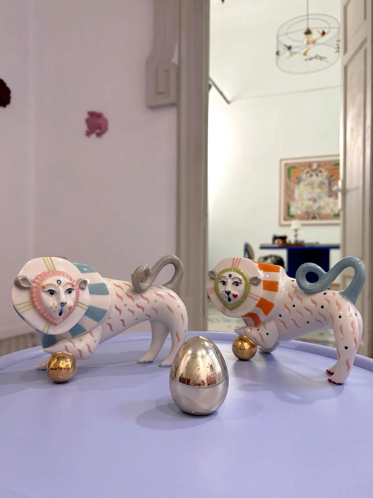 The Lion Aleksandra Zeromska Unique Porcelain Sculpture (3).jpeg