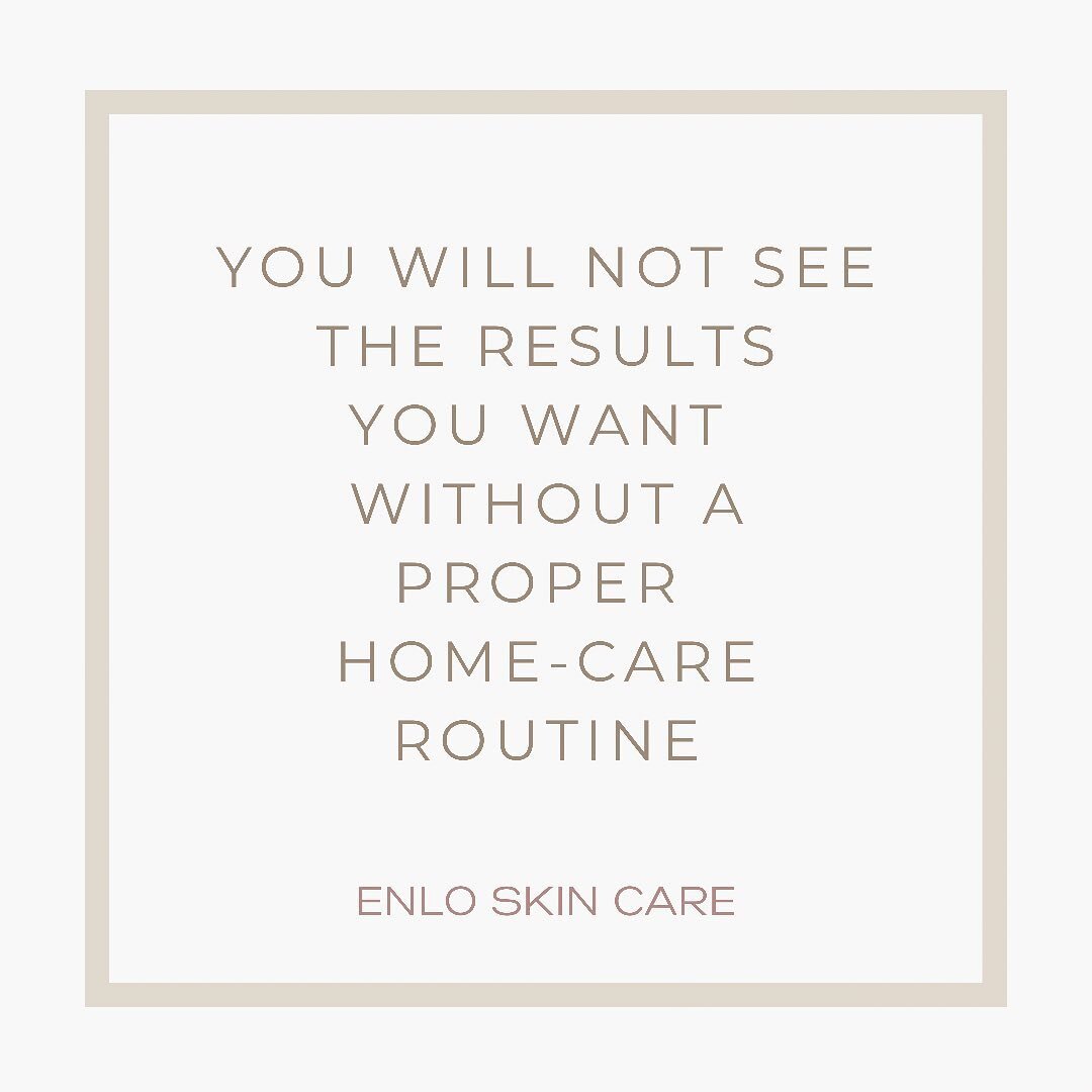 I honestly cannot stress this enough: 80% of your results are from what you do at home. The other 20% is owed to your monthly treatments. That is why it is so important to invest in the right skin care products if you want to see real changes in your