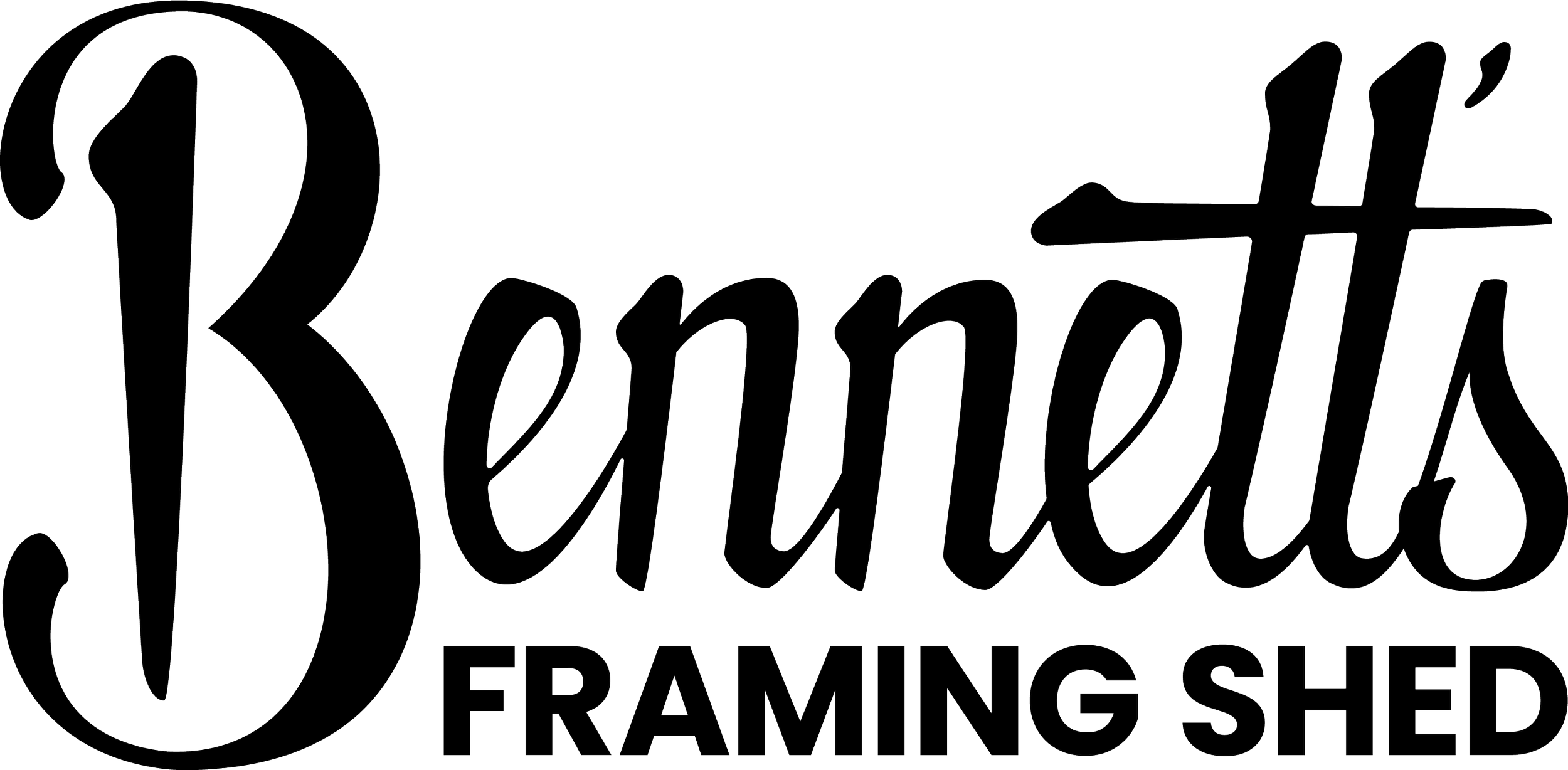 Bennett's Framing Shed