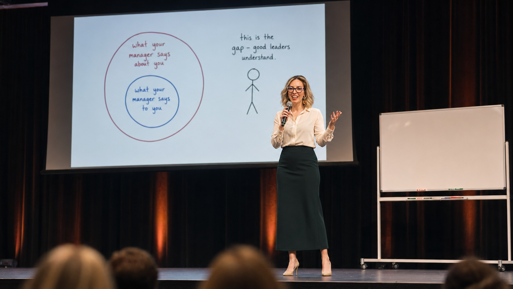 A good leader, Louise Spinks, founder and Public Speaker in Leadership