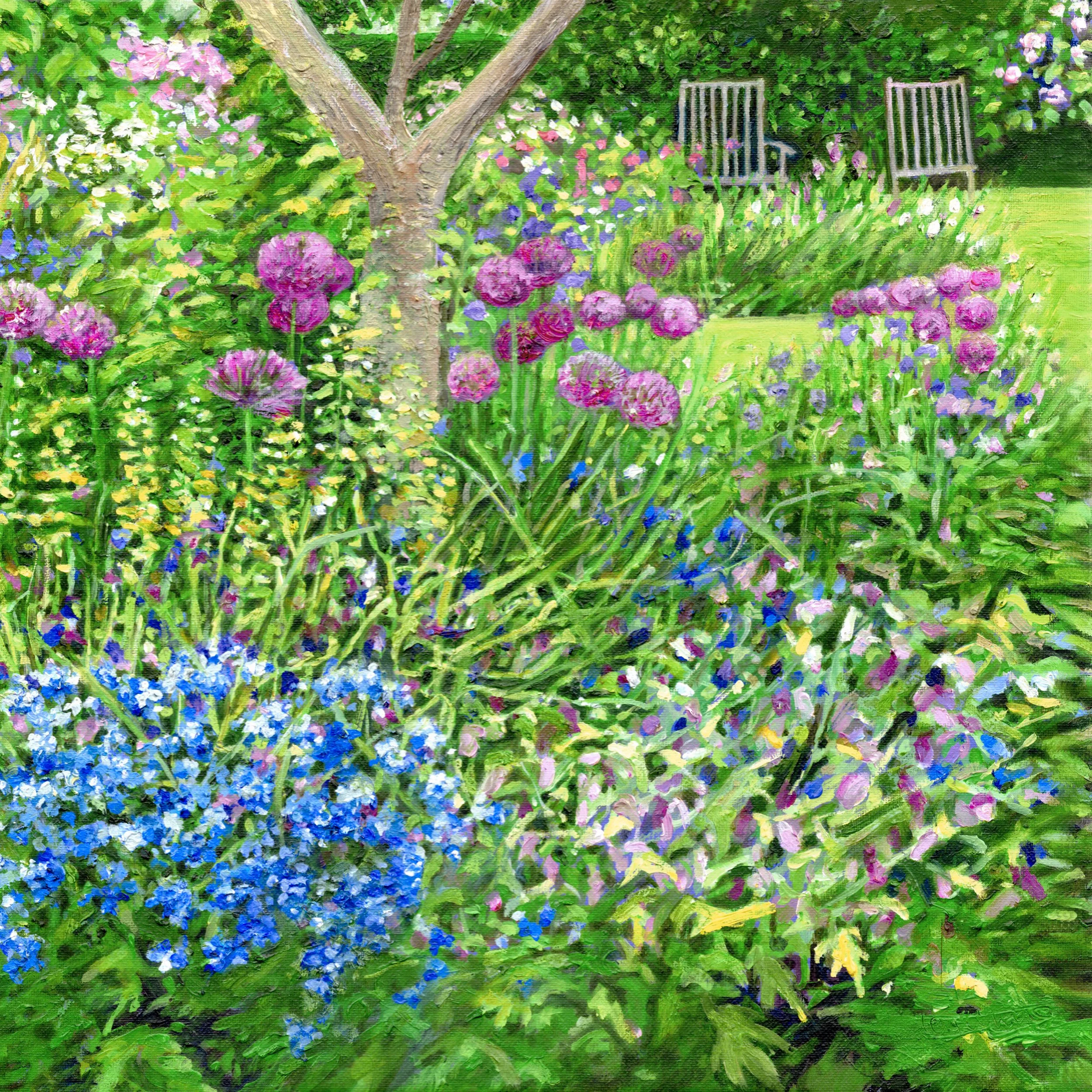 Quiet Corner, 2025, oil on canvas