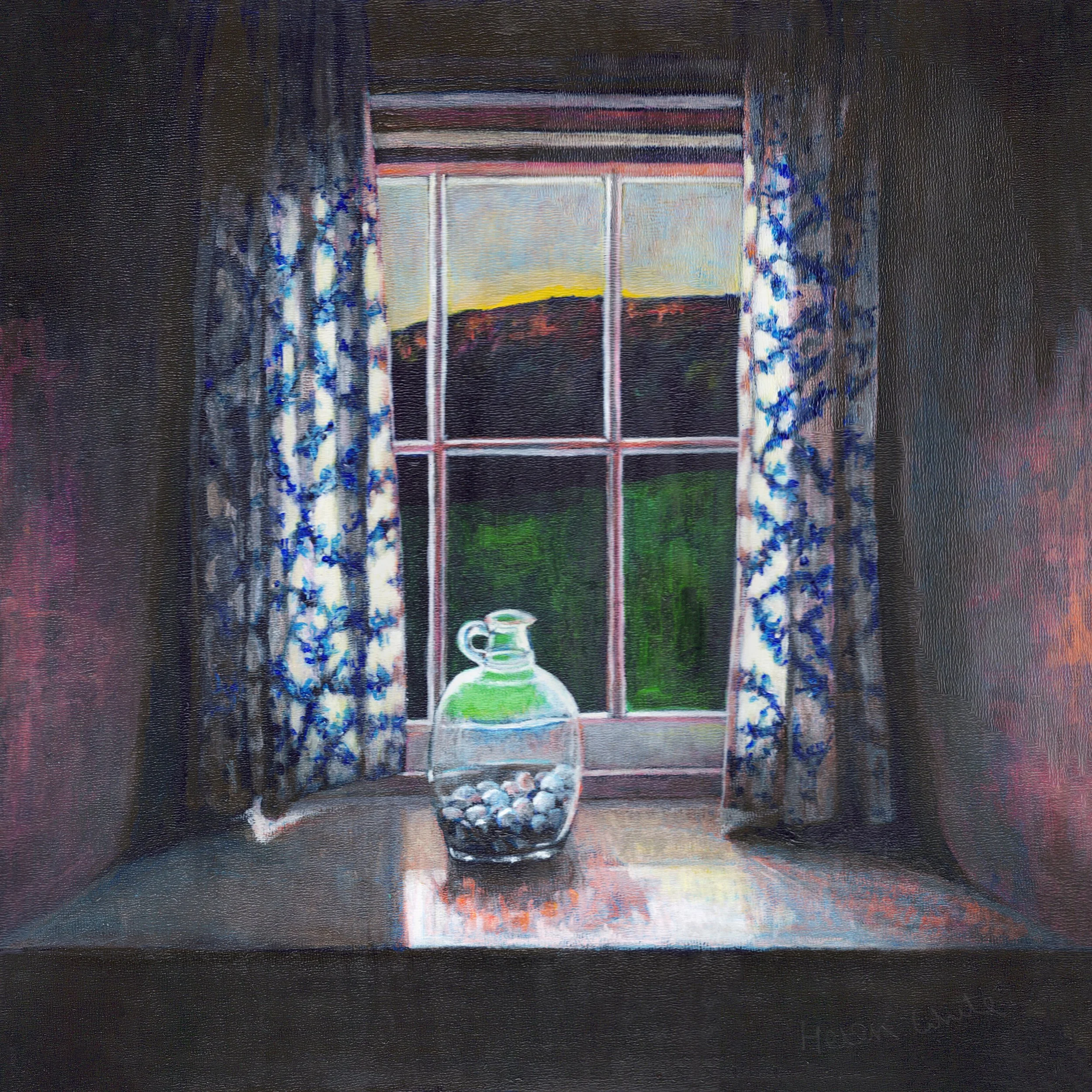 First Light of Morning, 2019, acrylic on board