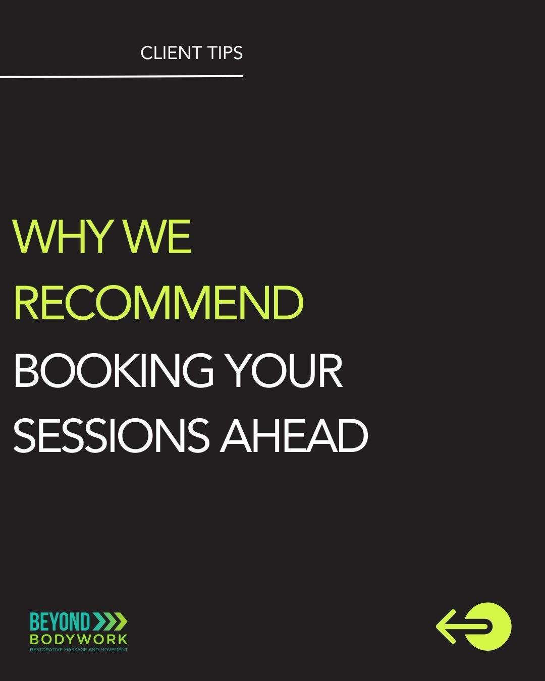 Your body doesn&rsquo;t wait until it&rsquo;s in crisis to need care.
That&rsquo;s why we recommend booking your sessions ahead.

Consistent bodywork helps manage stress, posture, and movement patterns before pain becomes loud, especially for chronic