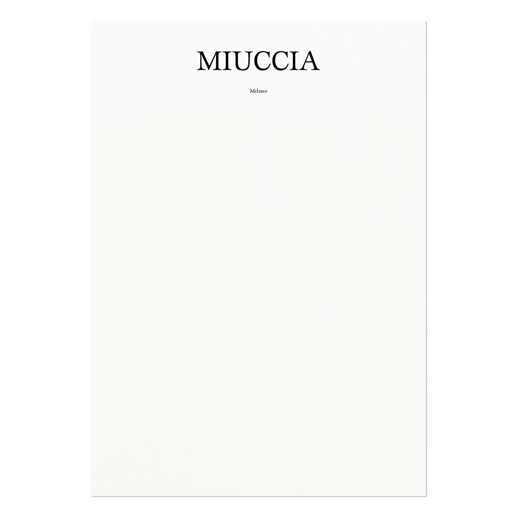 Miuccia