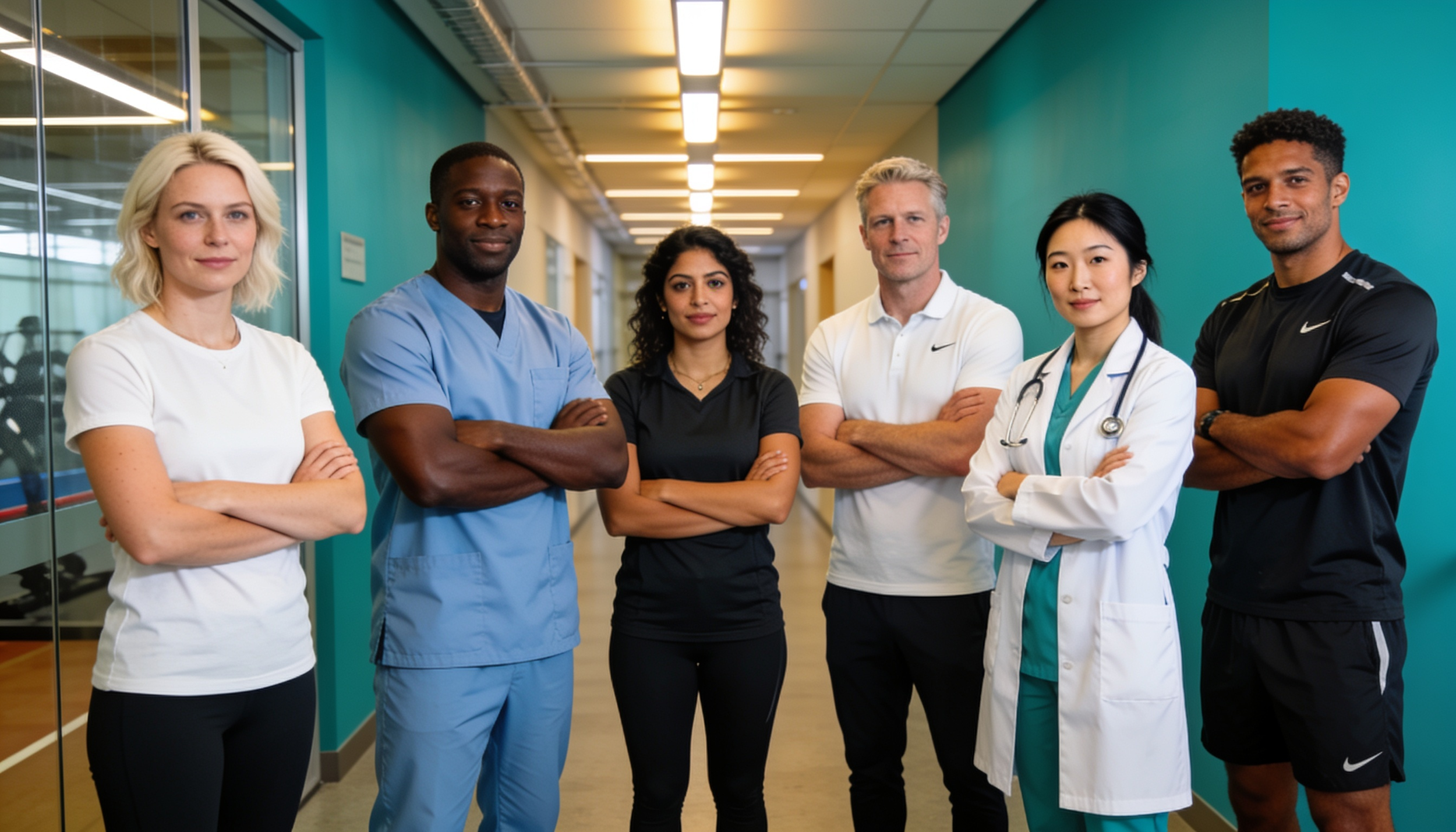 Équipe pluridisciplinaire sport jeunes psychologue médecin entraîneur préparation mentale