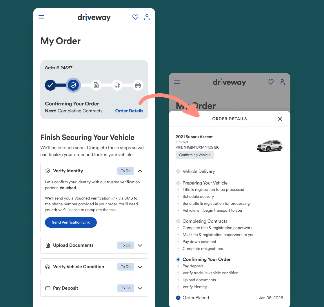 Post-Purchase Order Tracking