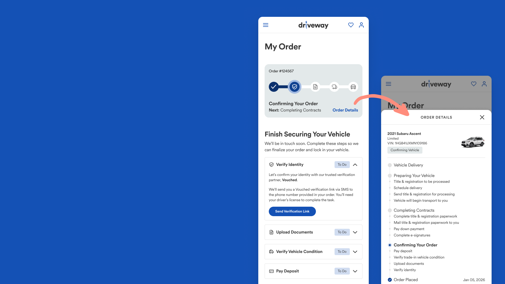 Order Tracking — Cut call center volume 7%. NPS up 4 points.