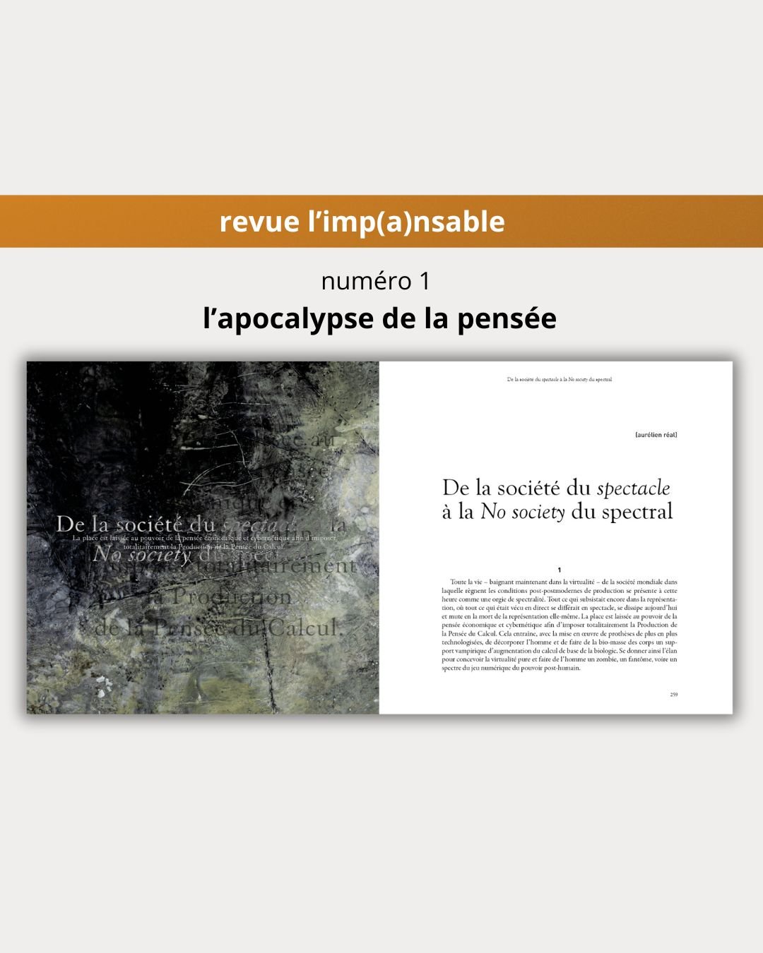 revue-l-impansable-l-apocalypse-de-la-pensée-pages-interieures-de-la-socité-du-spectacle-à-la-no-society-du-spectral