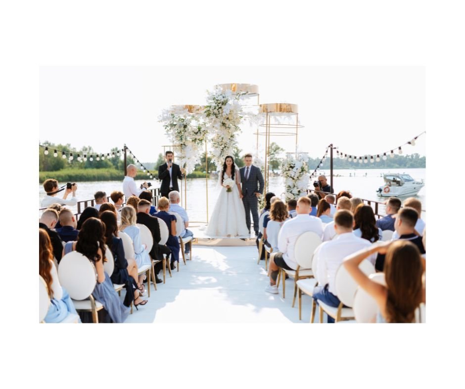 Tallahassee wedding, Tallahassee venue, Tallahassee wedding venues, Wedding venues Tallahassee, Wedding venues Tallahassee FL, Wedding venues Tallahassee, FL, Outdoor wedding ceremony, The Glade Venue, Bride and Groom at the alter