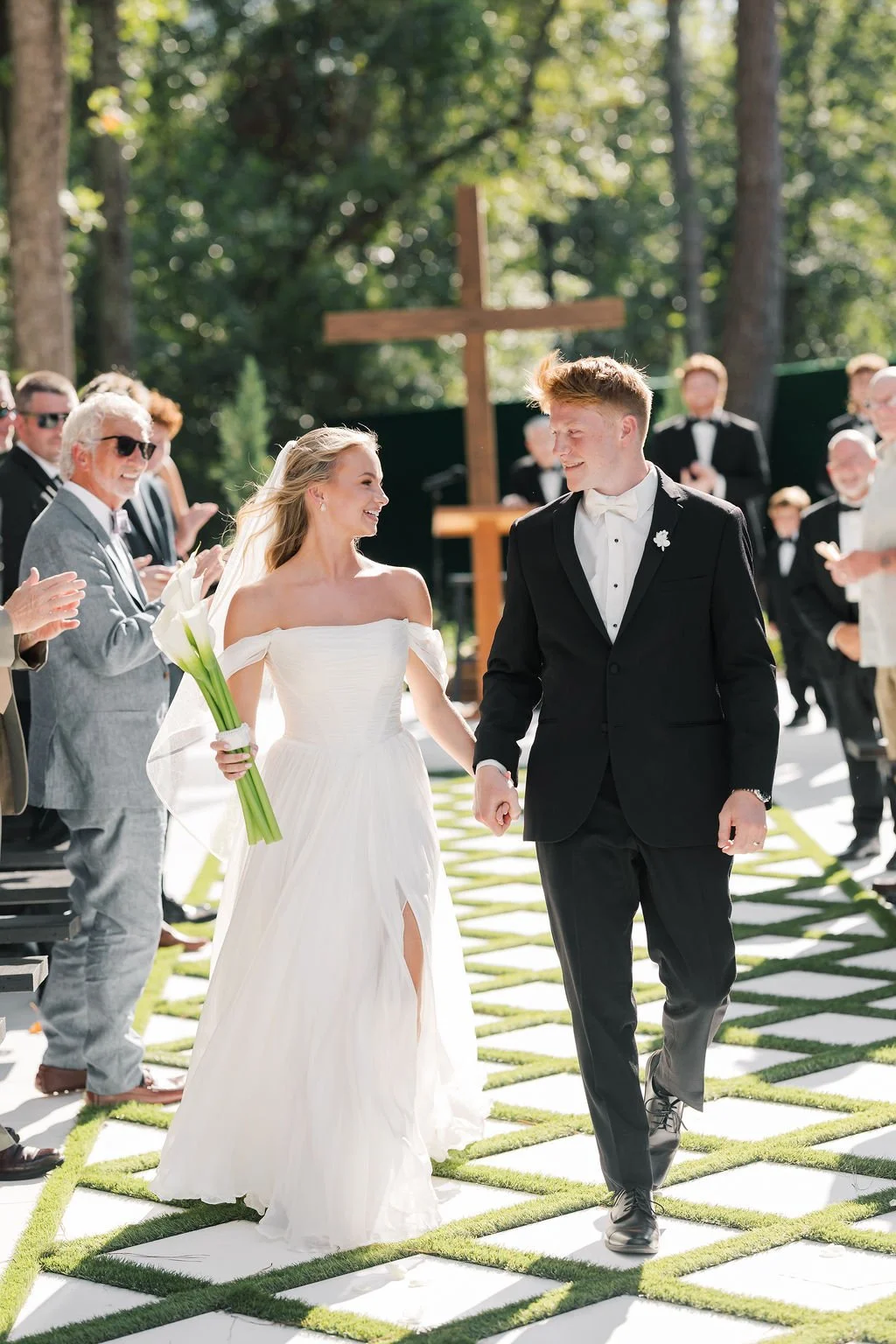 walking down Aisle