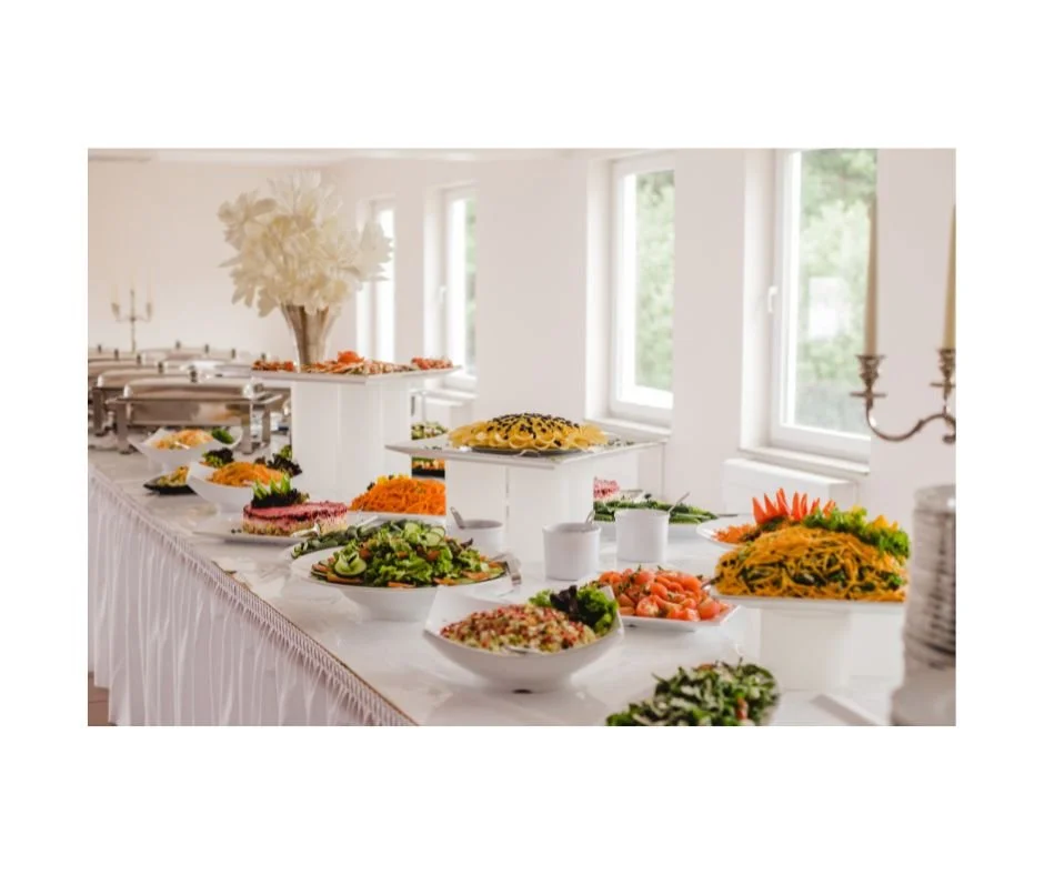 Tallahassee wedding, Tallahassee venue, Tallahassee wedding venues, Wedding venues Tallahassee, Wedding venues Tallahassee FL, Wedding venues Tallahassee, FL, Outdoor wedding ceremony, The Glade Venue,; Buffet table with food