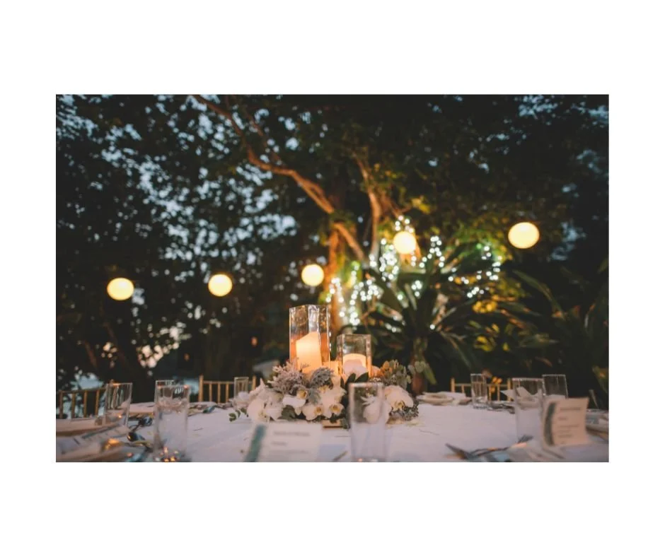 Tallahassee wedding, Tallahassee venue, Tallahassee wedding venues, Wedding venues Tallahassee, Wedding venues Tallahassee FL, Wedding venues Tallahassee, FL, Outdoor wedding ceremony, The Glade Venue, Wedding Reception Table with candles and flowers
