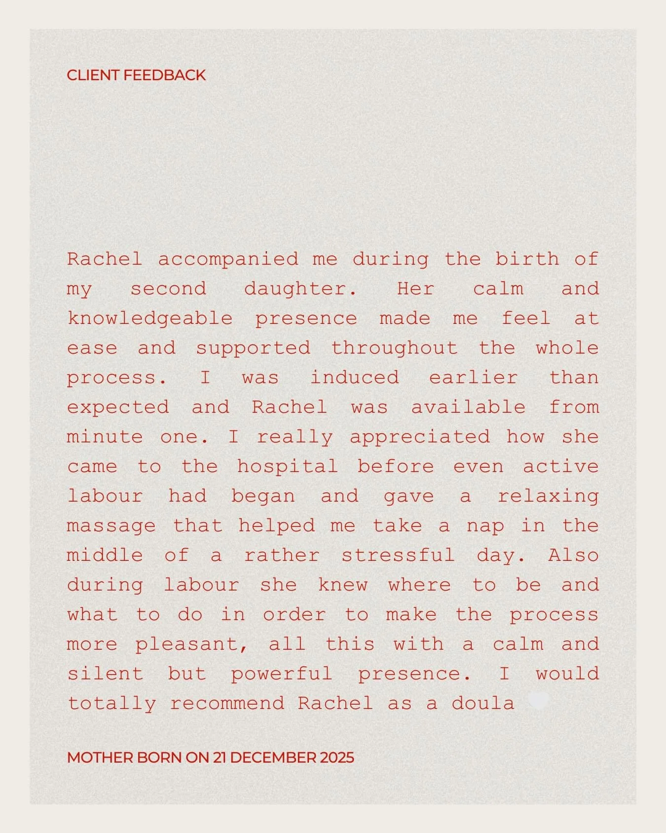 Hele lieve woorden van een mam die in december beviel van haar tweede kindje ❤️