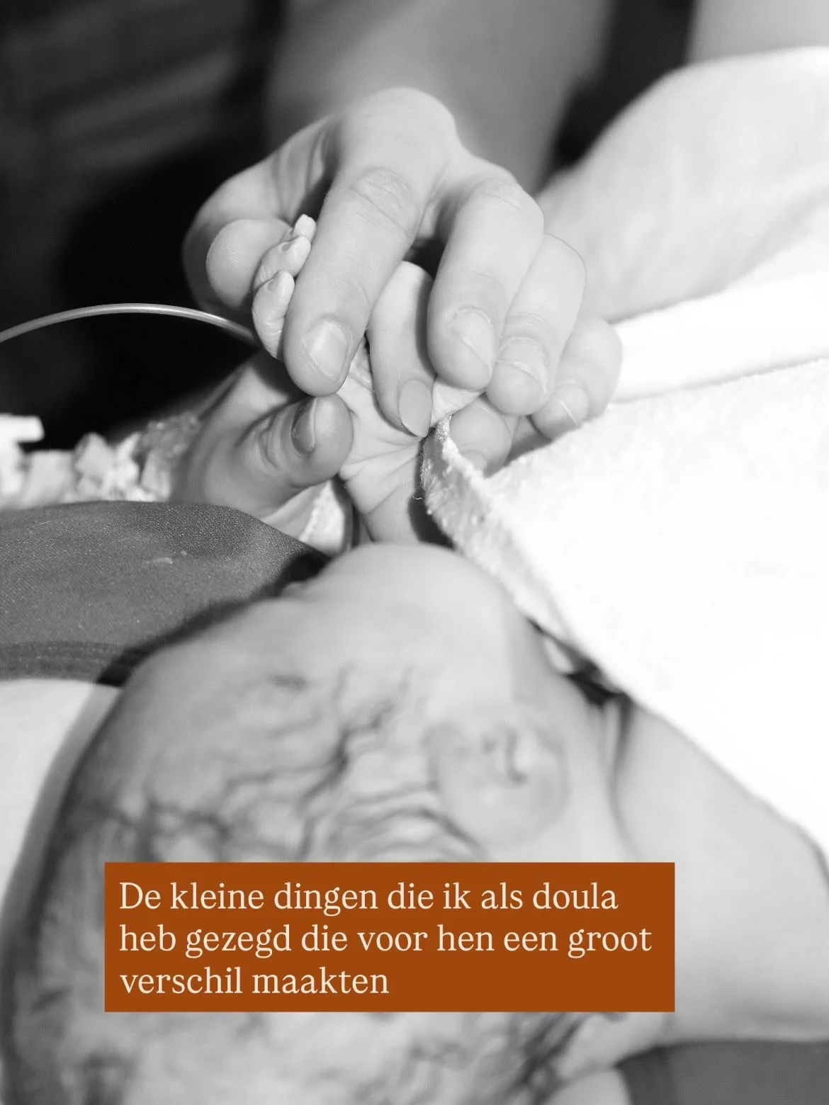 Dit zijn de dingen die vaak worden opgeschreven in het feedbackformulier dat ik achteraf deel. Als doula doe ik geen enorme dingen. Ik doe niets verbluffends waardoor de ontsluiting ineens van 3 naar 8 cm gaat, of waardoor een bevalling opeens heel s