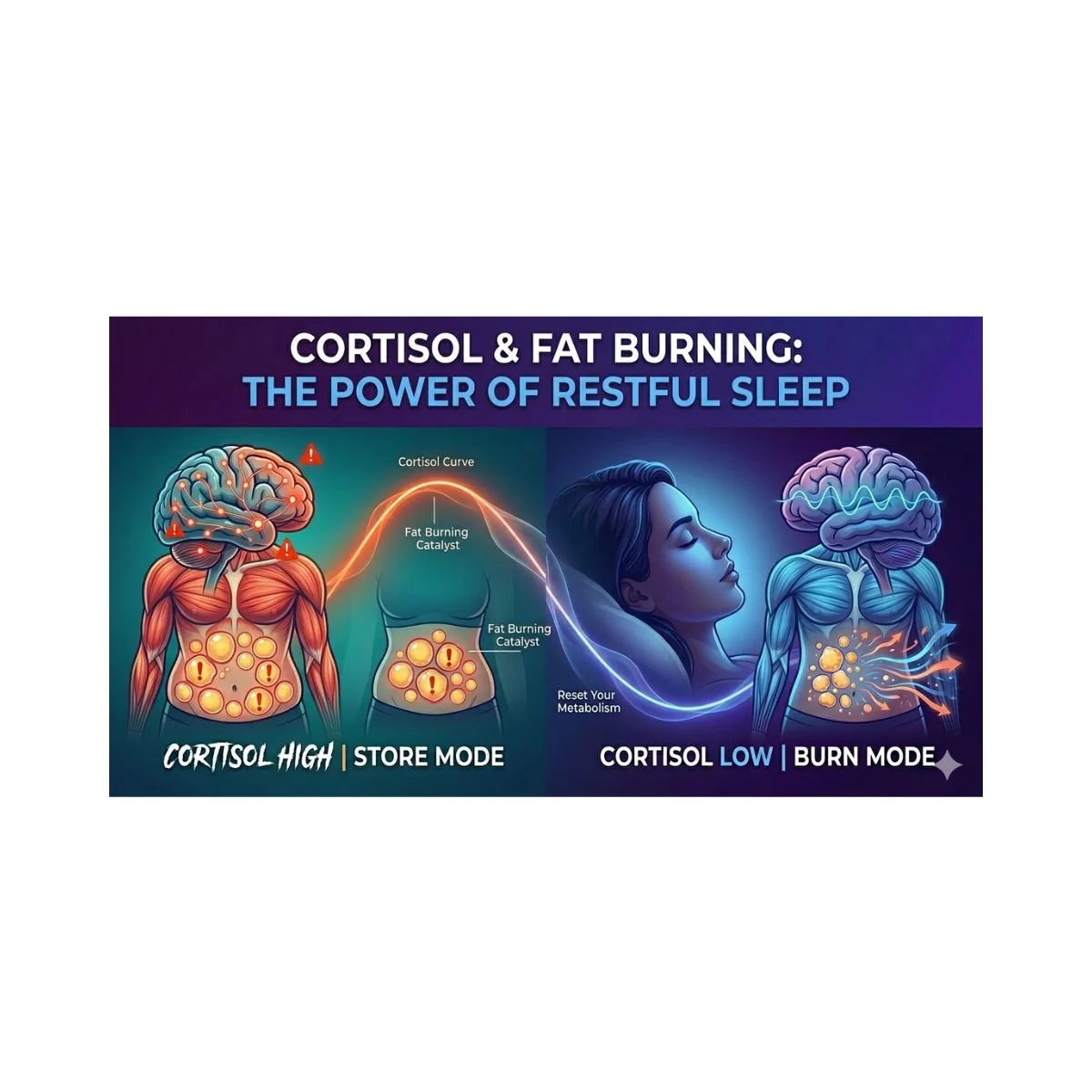 Sleep Optimization: How Rest Impacts Cortisol and Your Fat-Burning Potential