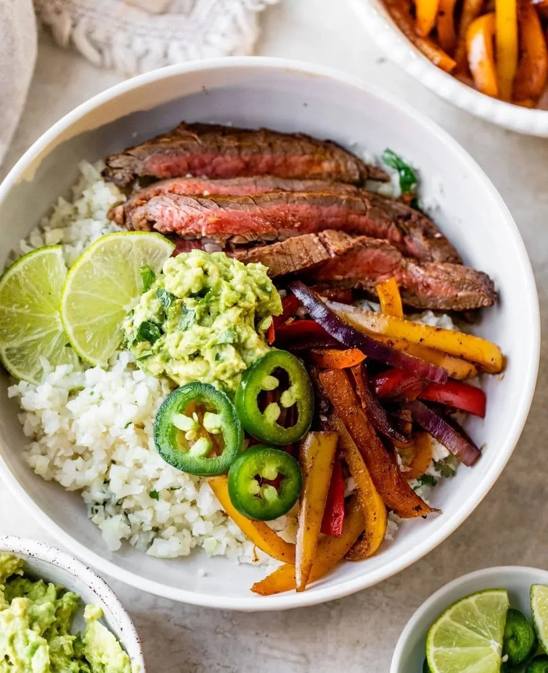 Steak Fajita Bowls