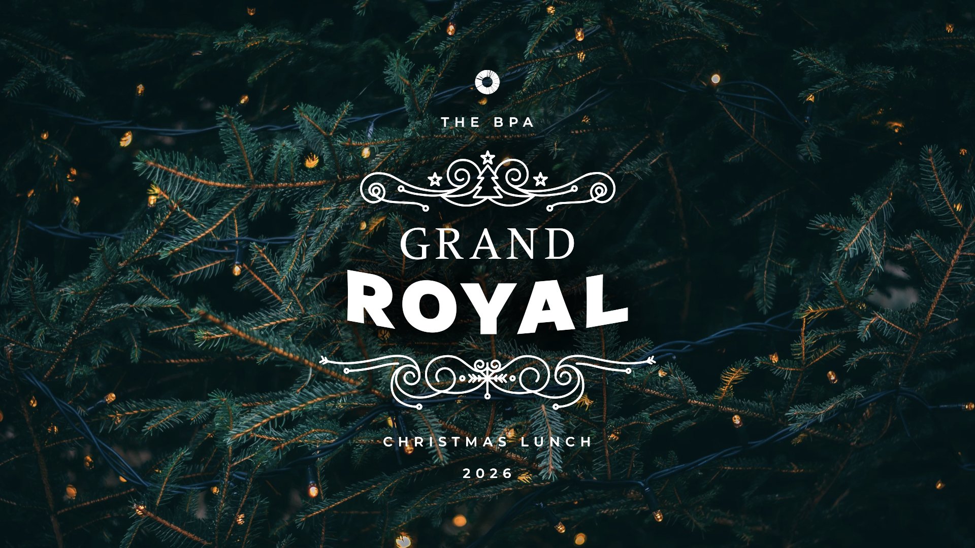 Grand Royal Christmas Lunch – 1 Member Seat (Early Bird Price)