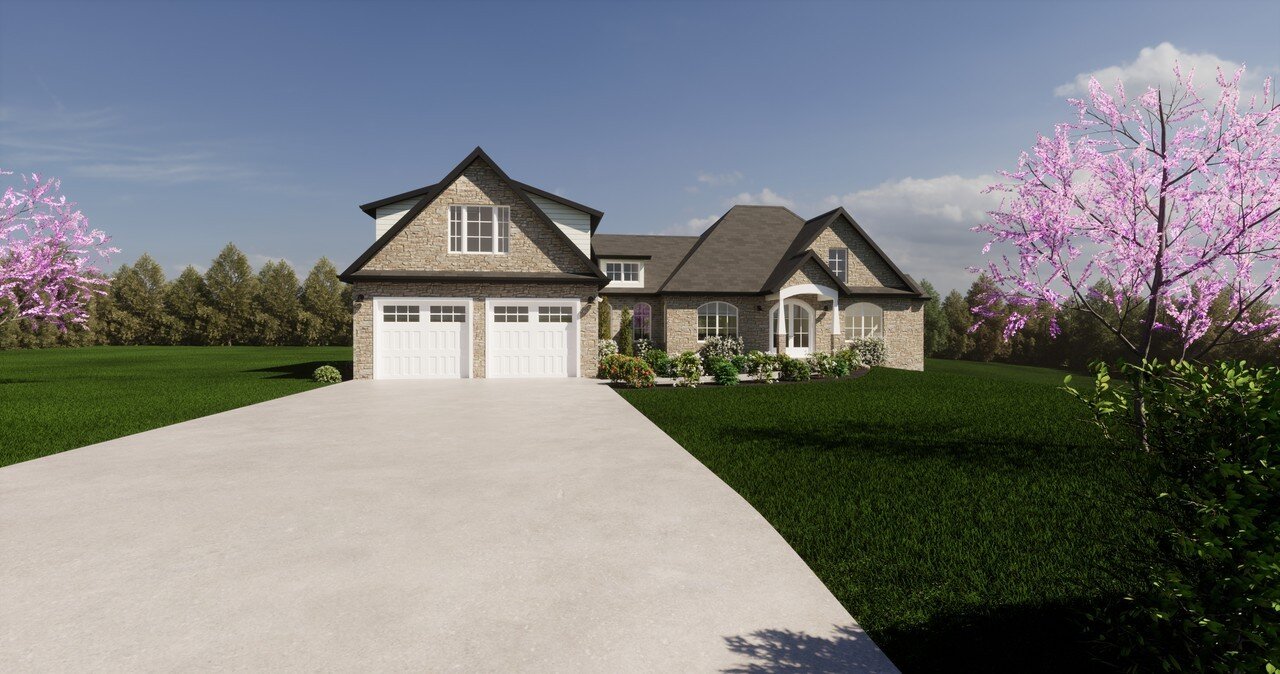 Introducing Stone Shire - the perfect blend of French elegance and rustic charm. This stunning custom home plan is sure to take your breath away.⁠
Plan code: P-552-001-B⁠
.⁠
.⁠
.⁠
.⁠
#frenchcountry #customhome #dreamhome #stoneshire ⁠
#paragonhomepla