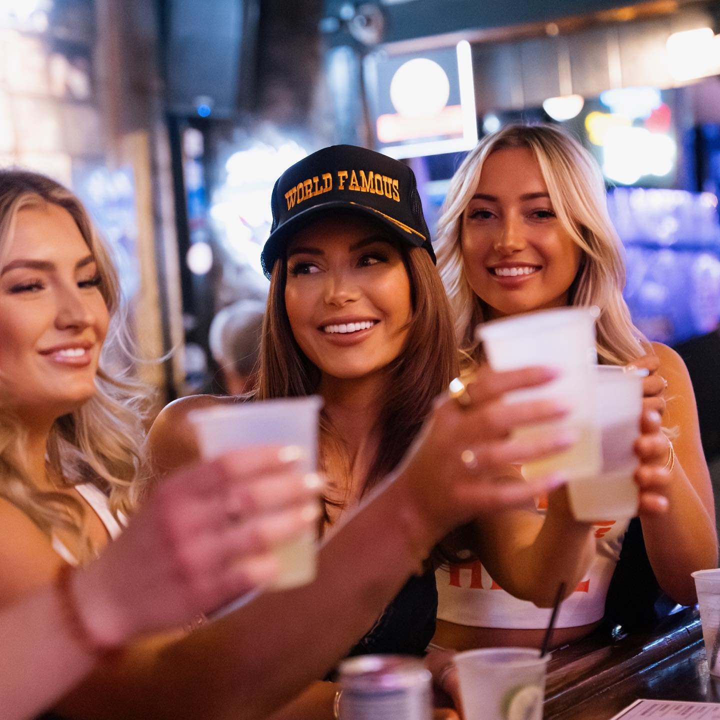 Back @ it. WORLD FAMOUS TOOTSIES @tootsies_orchid_lounge 

✨ World Famous Trucker Hats sold exclusively in store 🍻