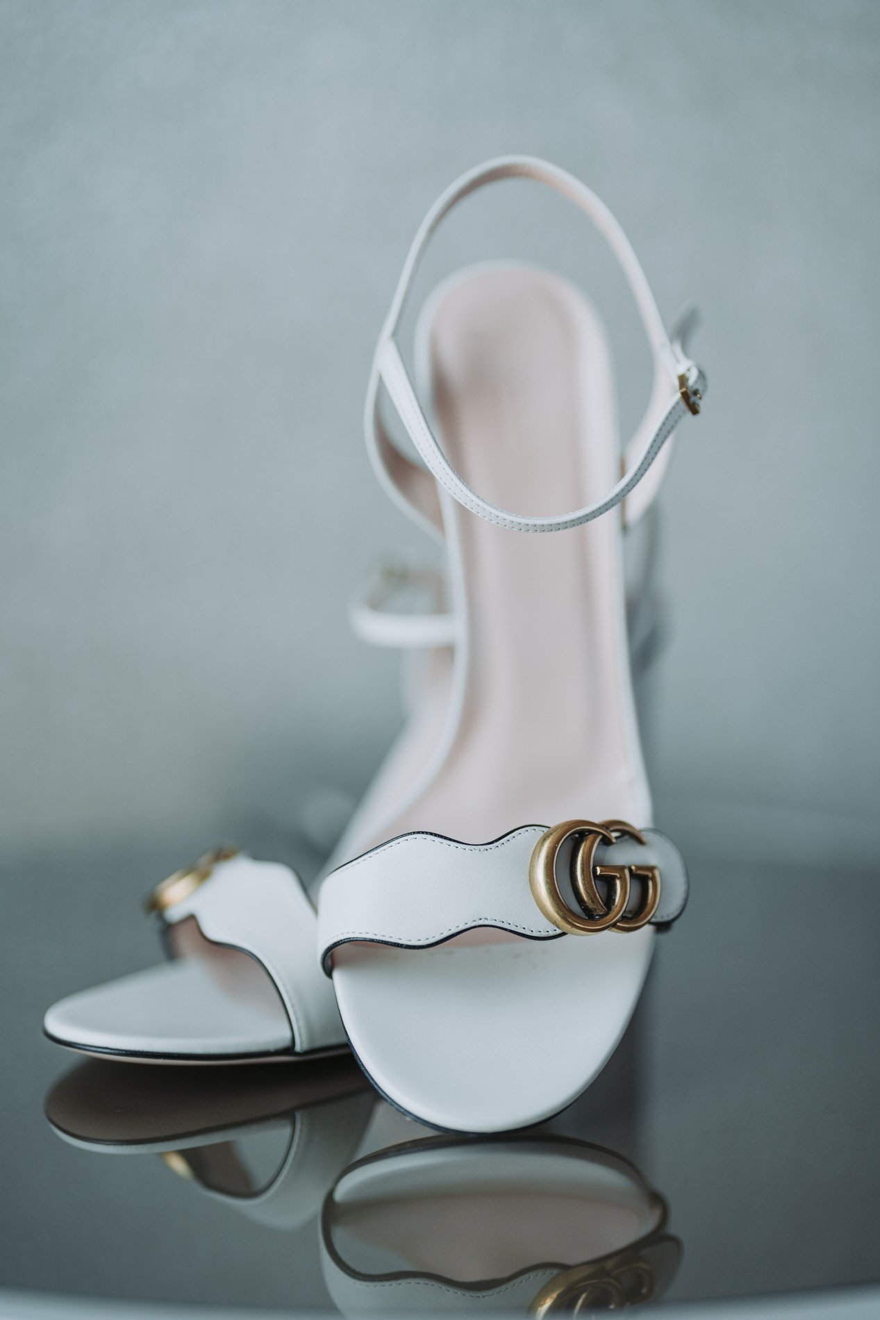 Mulino’s Lake Isle Wedding Details Brides Shoes