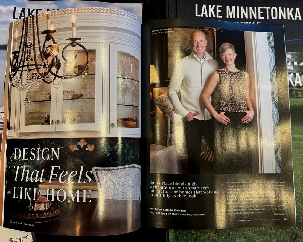 Sneak peek at our spread in the September &quot;Style Issue&quot; of @lakeminnetonkamag! Thanks for the feature! We are honored to be included.