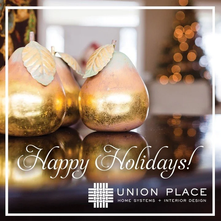 Happy Holidays from all of us at Union Place! Thank you for your support of our locally owned family business. It is our pleasure to serve our clients and community, and we look forward to another wonderful year together in 2026!