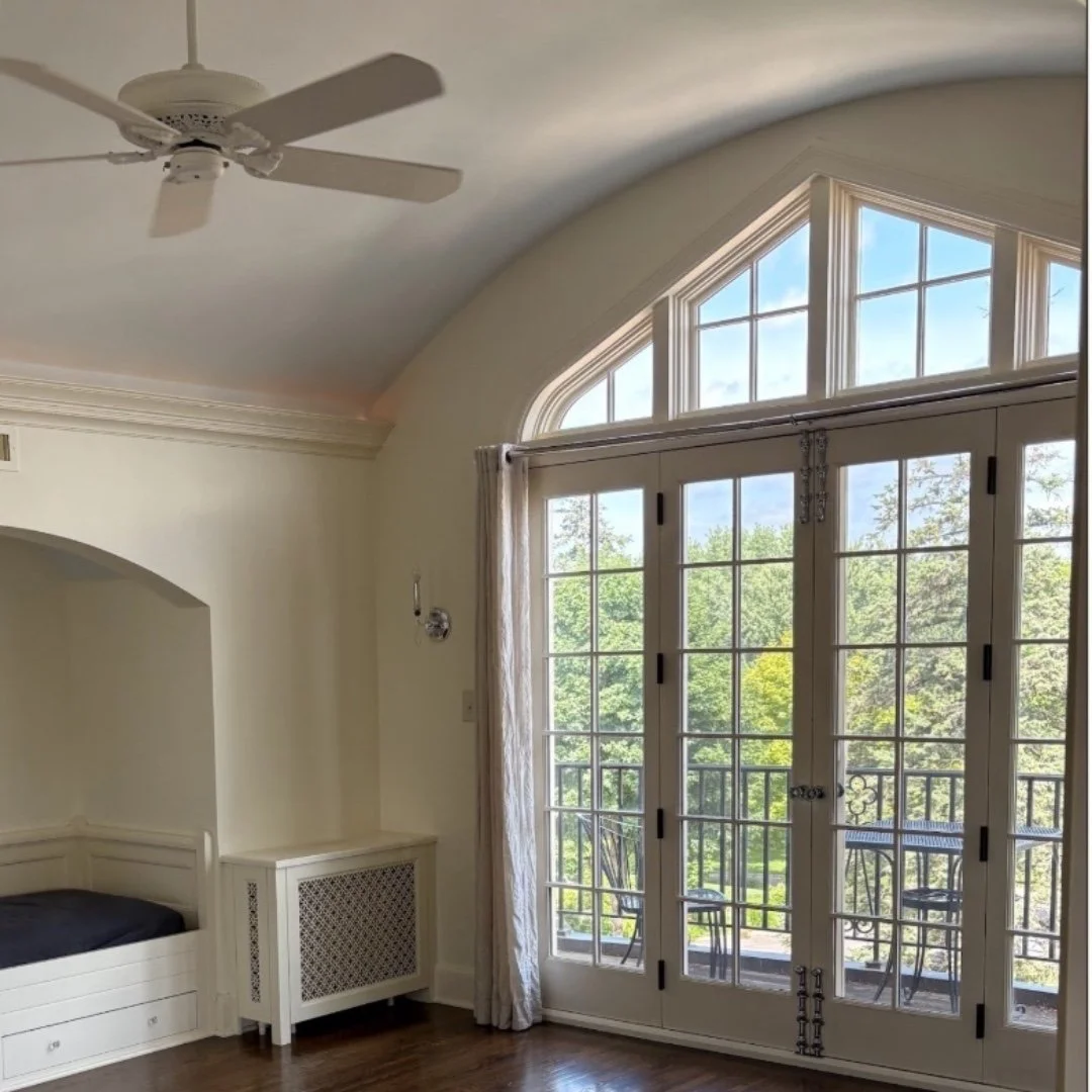 Window coverings for uniquely shaped accent windows can be a challenge. Most window covering experts say no to these types of projects, but not Union Place! We say yes. If you have a circular, arched, triangular, or "fill in the blank" wind