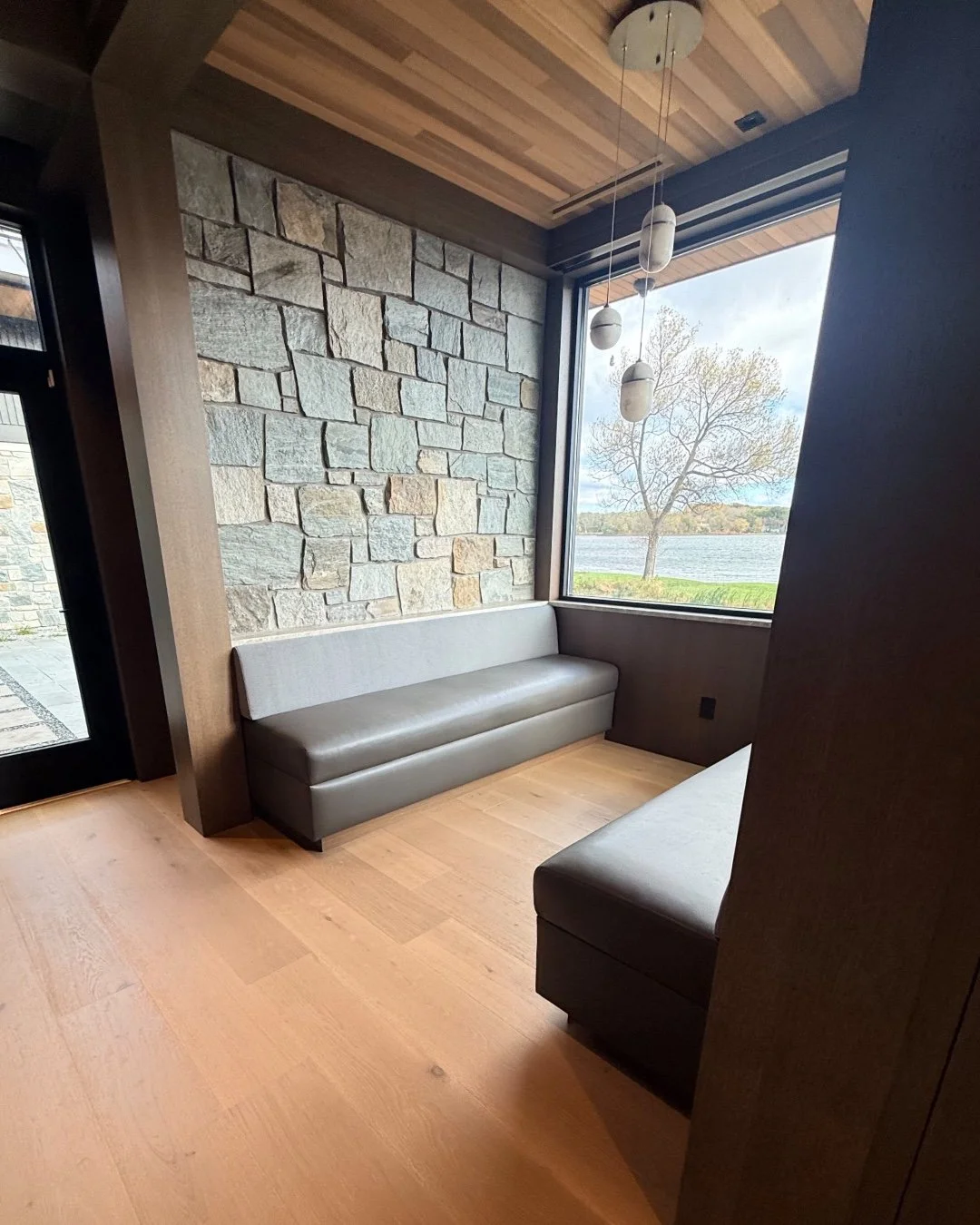 We recently installed this custom banquette in the most charming nook! This custom home by Kerber Family Homes is a stunner, and we are grateful to have been included in this wonderful project. 

If you are looking for a unique and practical seating 