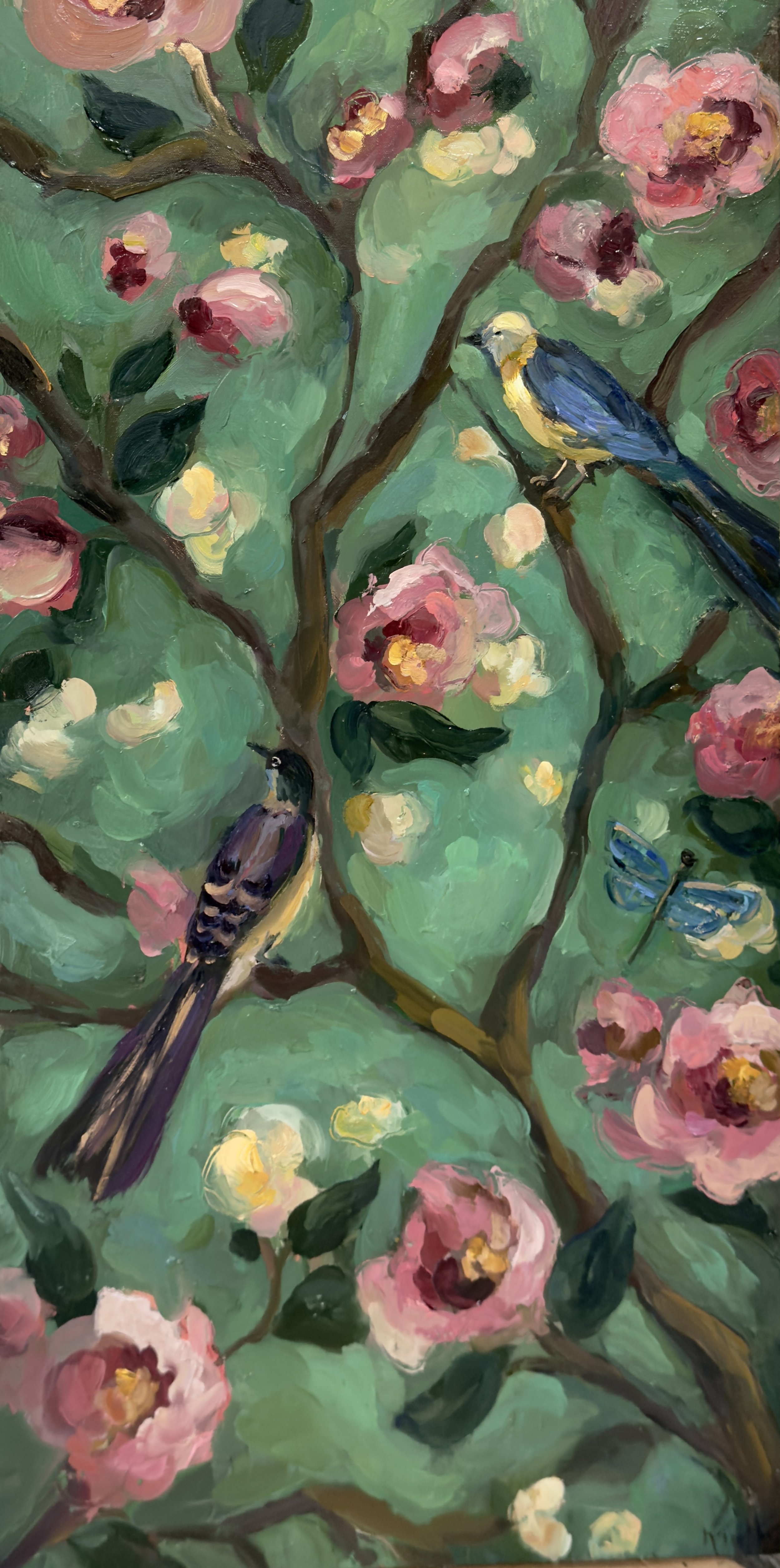 "Chinoiserie Eliza II" **sold separately or as a pair