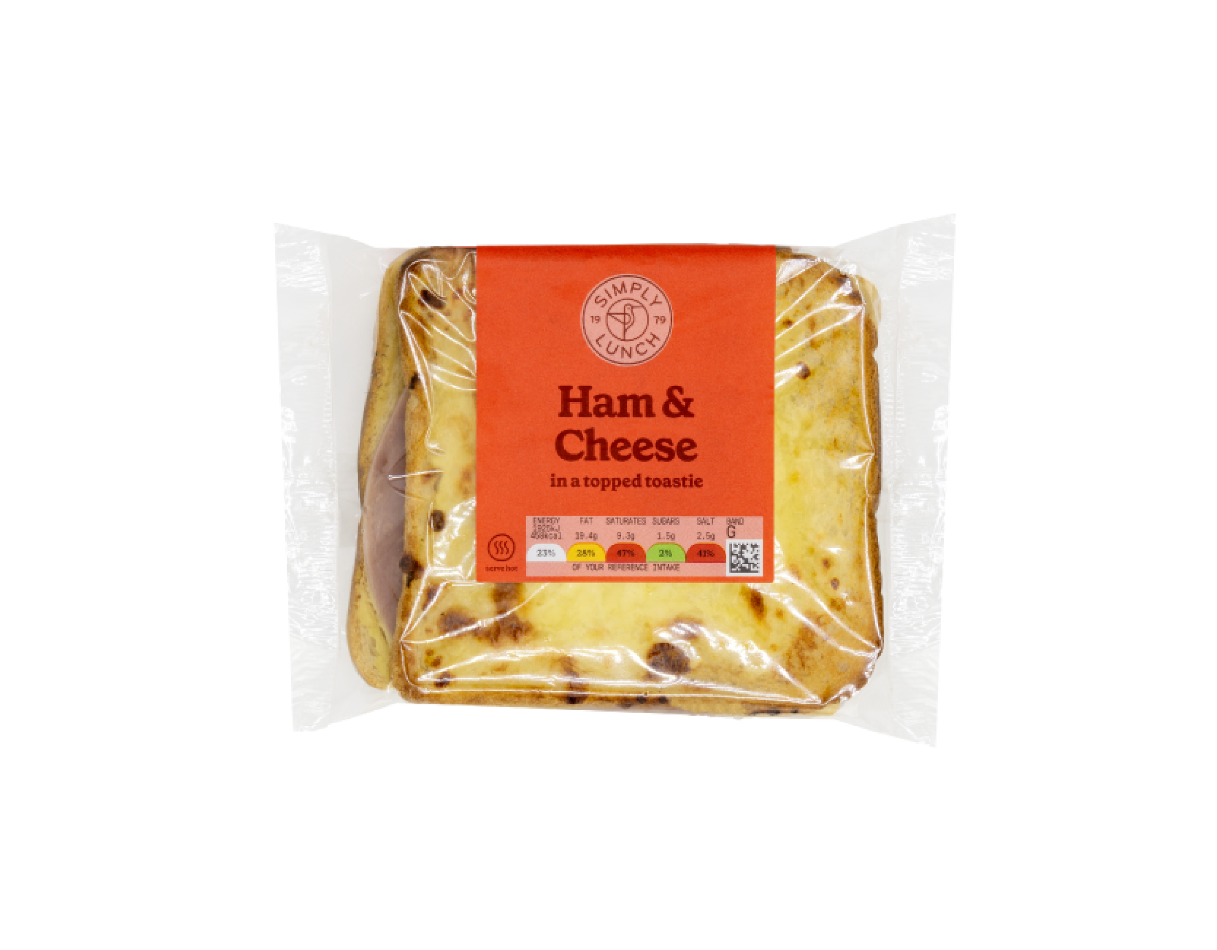 Ham & Cheese Topped Toastie
