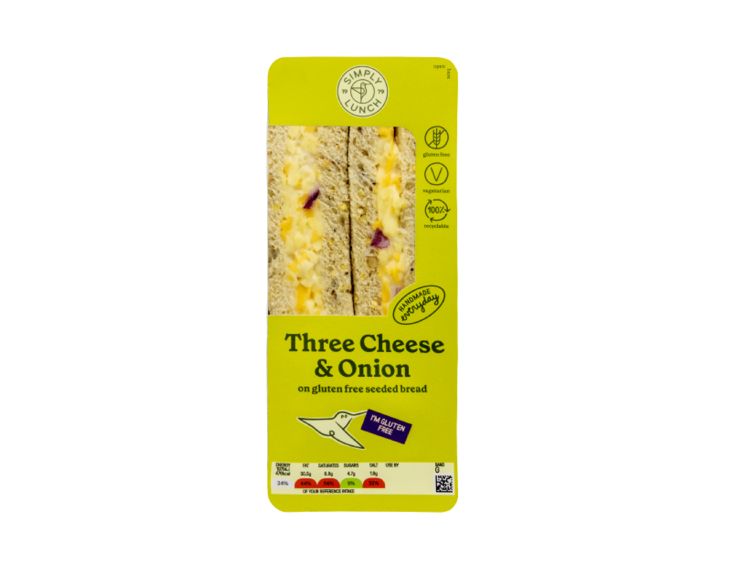 Three Cheese & Onion Gluten Free