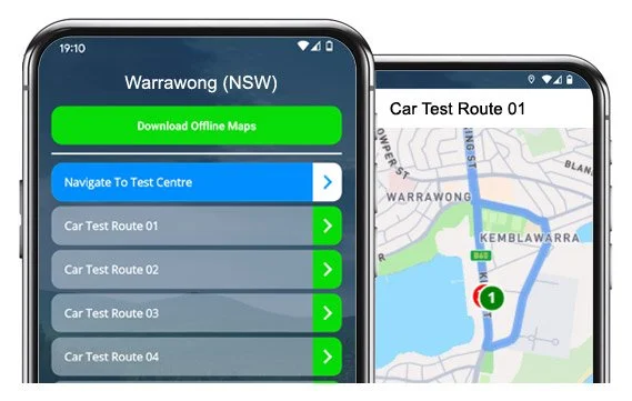 more warrawong test routes