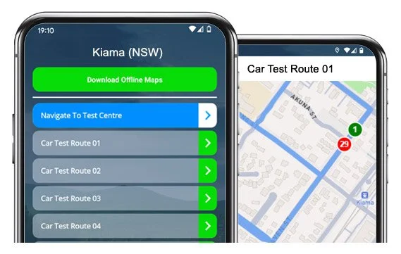 more kiama test routes