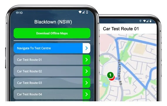more blacktown test routes
