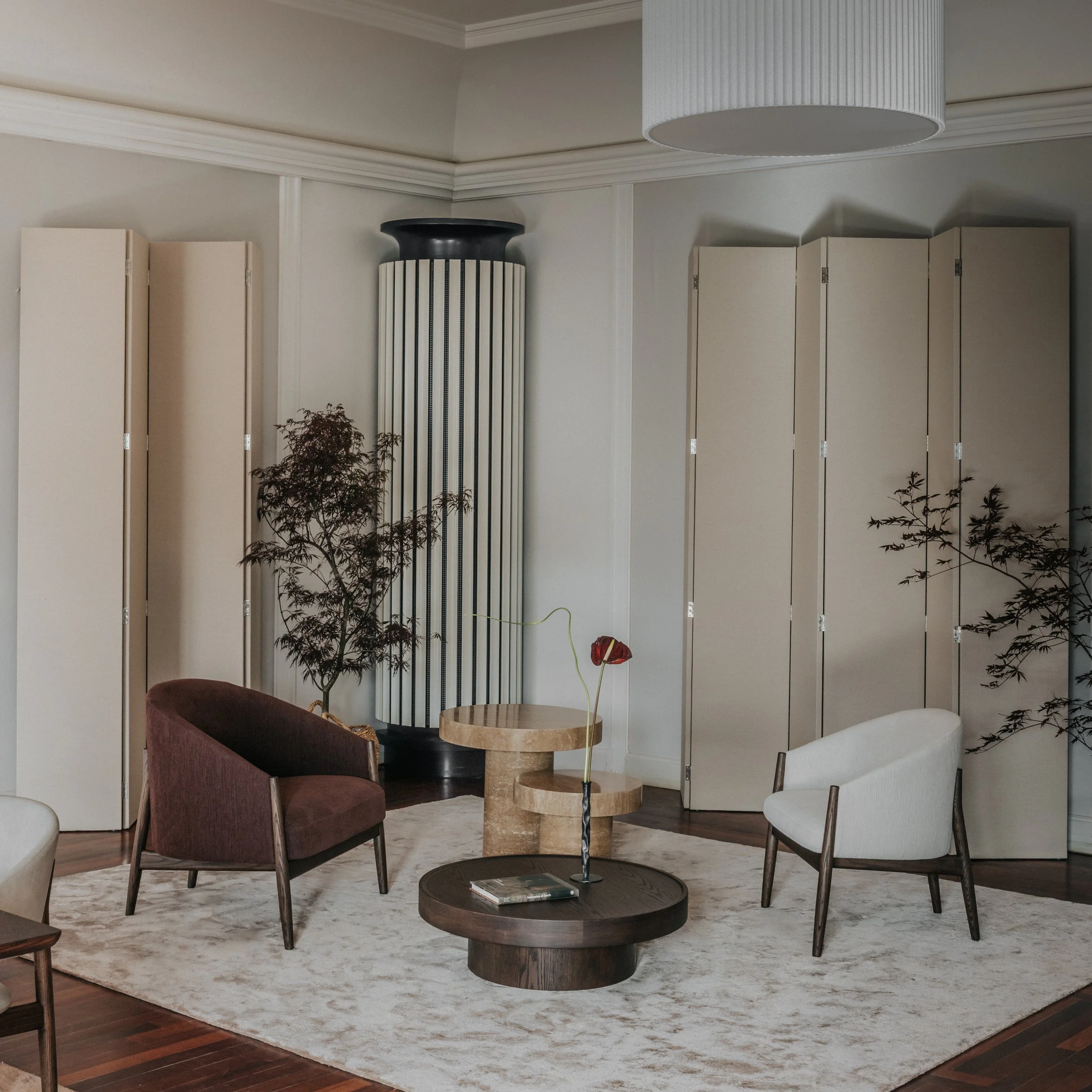 To launch the new artistic direction, Stellar Works took over a space in Odd Fellow Palace during 3DaysOfDesign in Copenhagen.

The showcase, appropriately titled THOUGHT / FUL, which explored quiet luxury through a spatial experience that invited vi