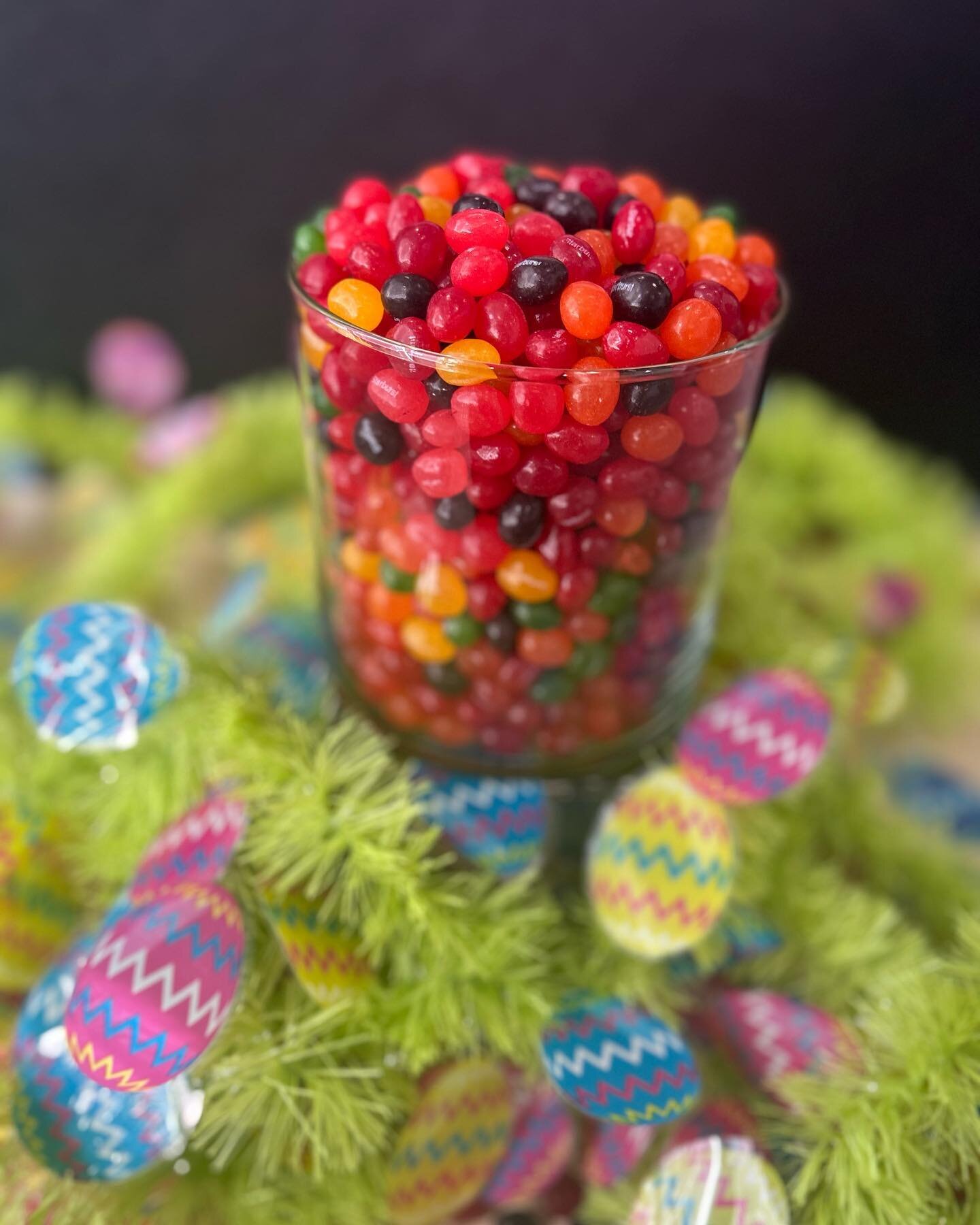 It&rsquo;s time for another giveaway! Stop by the office to guess how many delicious jellybeans are in the jar. Winner will be announced on Monday April 1st!