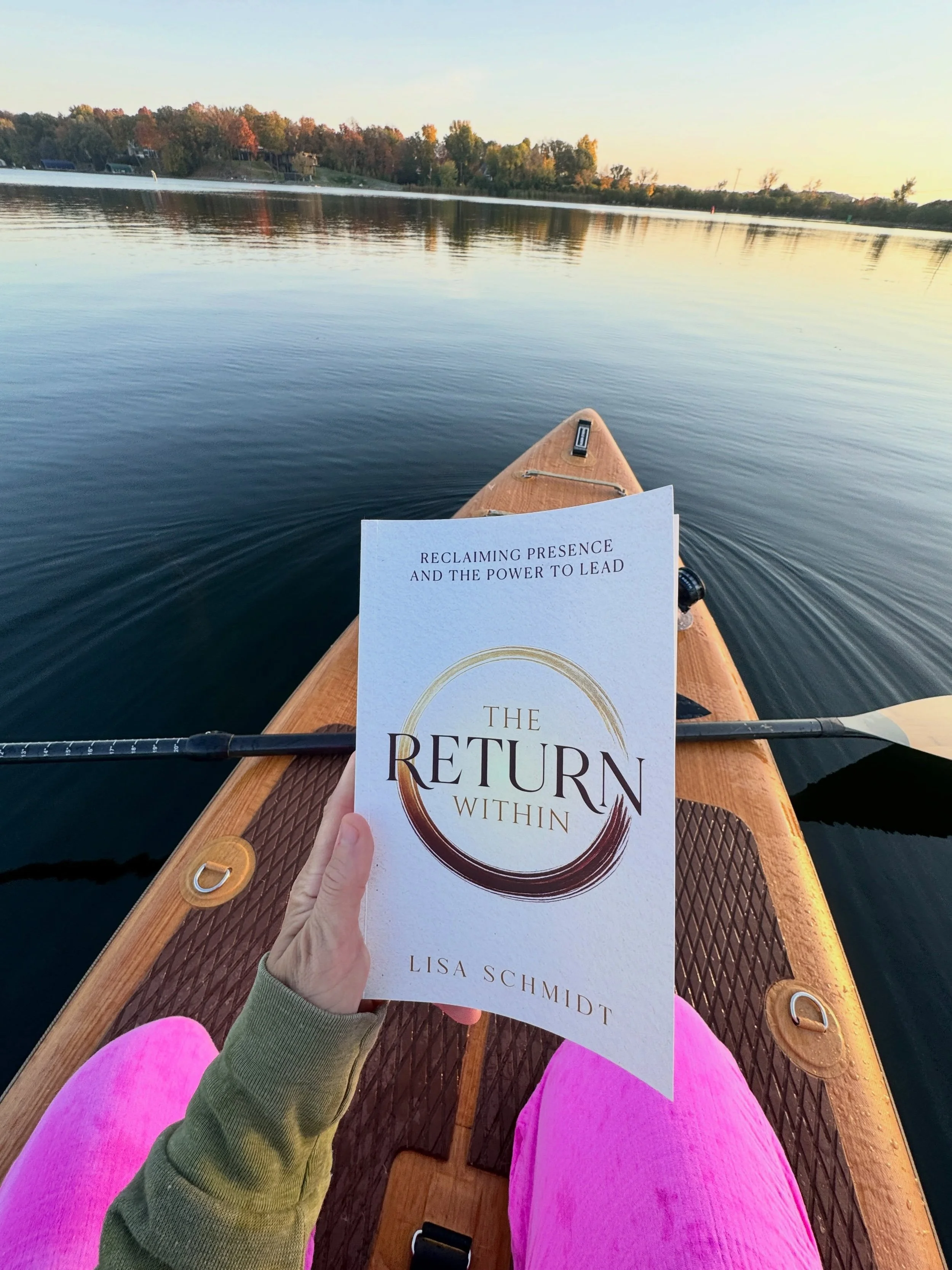 A week ago, I released The Return Within.

Then the photos started coming in.

From a paddleboard in the middle of a lake at sunrise. An office desk. A New York skyline.

From family, friends, colleagues, and people I&rsquo;ve only just met.

Every o