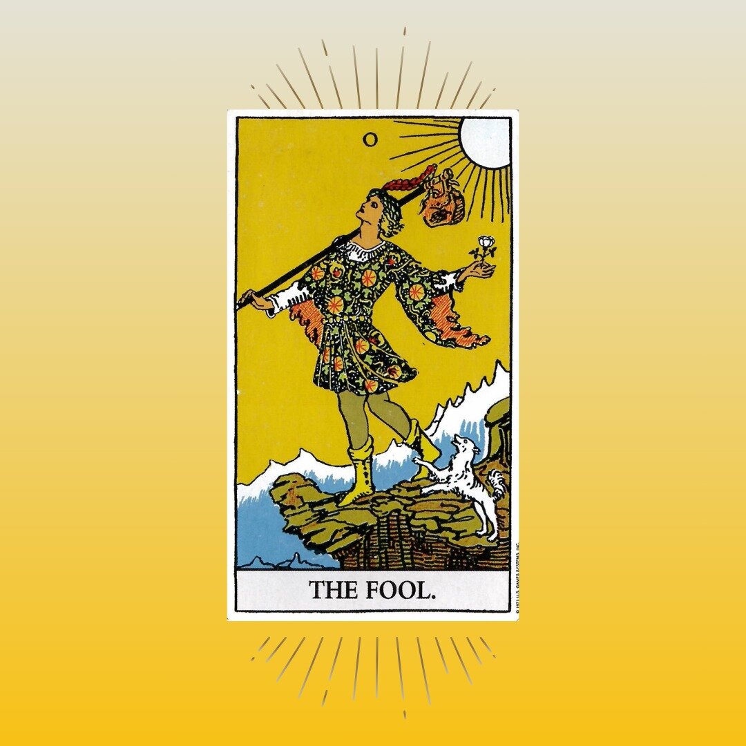 Happy April Fools' Day! 

Just kidding...I know it was yesterday, but I think The Fool holds more wisdom than can be fit into a single day.

So, this month I invite you to play The Fool.

&quot;And who, exactly, is The Fool?&quot; You might be wonder