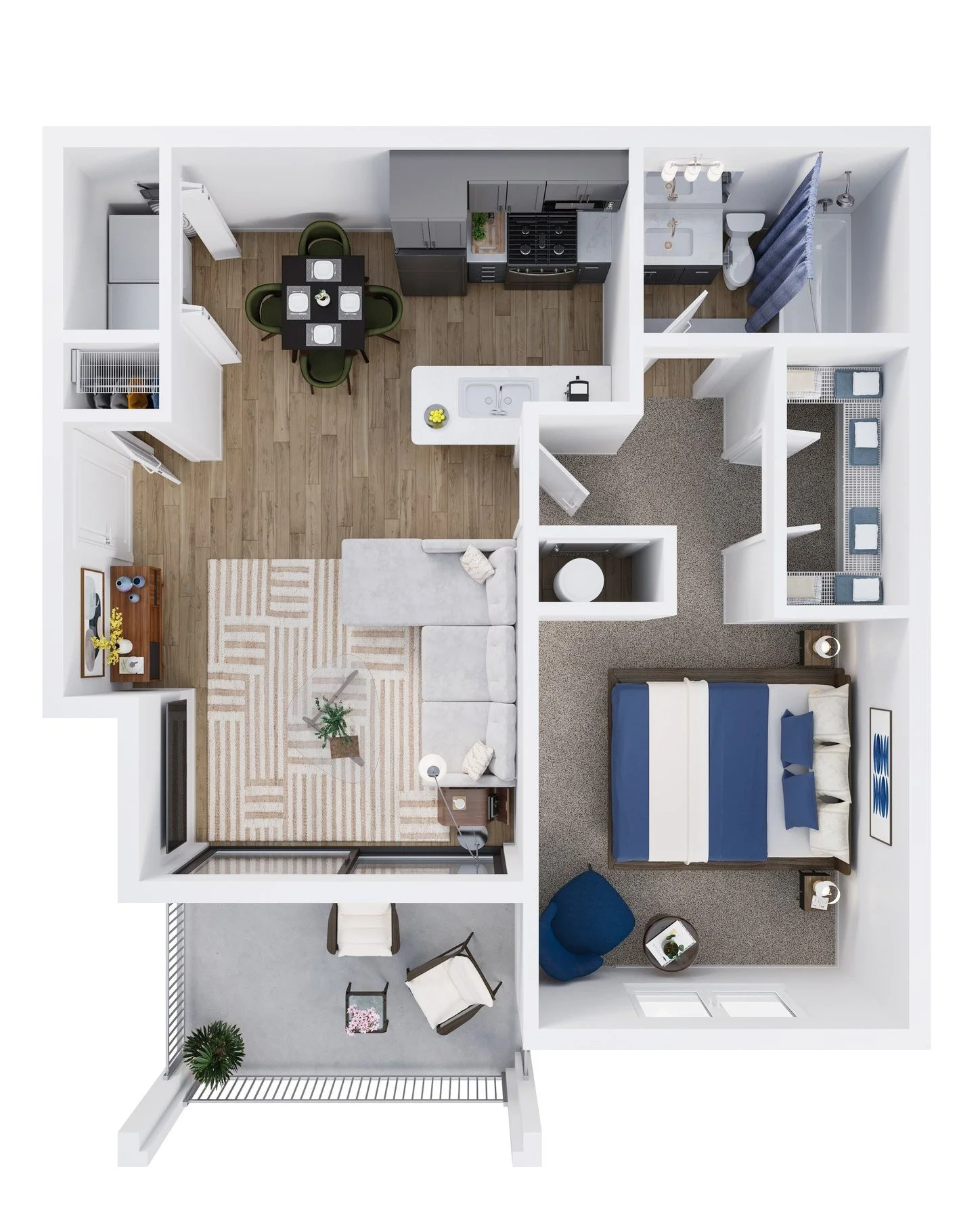 The Pine floorplan is a one bedroom, one bathroom layout designed for easy living. A full kitchen and in-unit laundry come standard. Stop by the leasing office today to see how it can be yours. 🔑

#HeritageGreenHilliard #LiveAtHeritageGreen #Hilliar