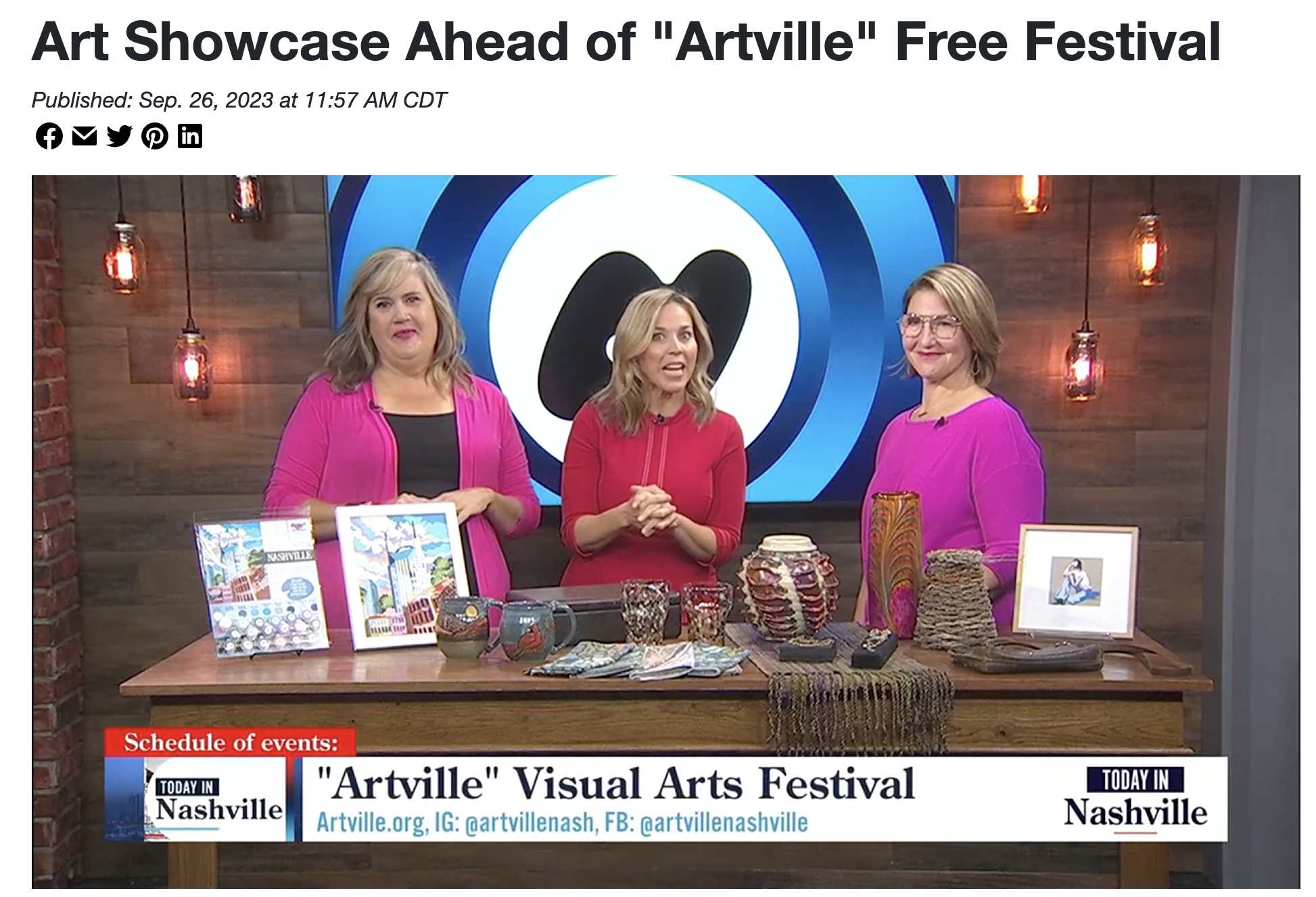 Today in Nashville Live on Channel 4