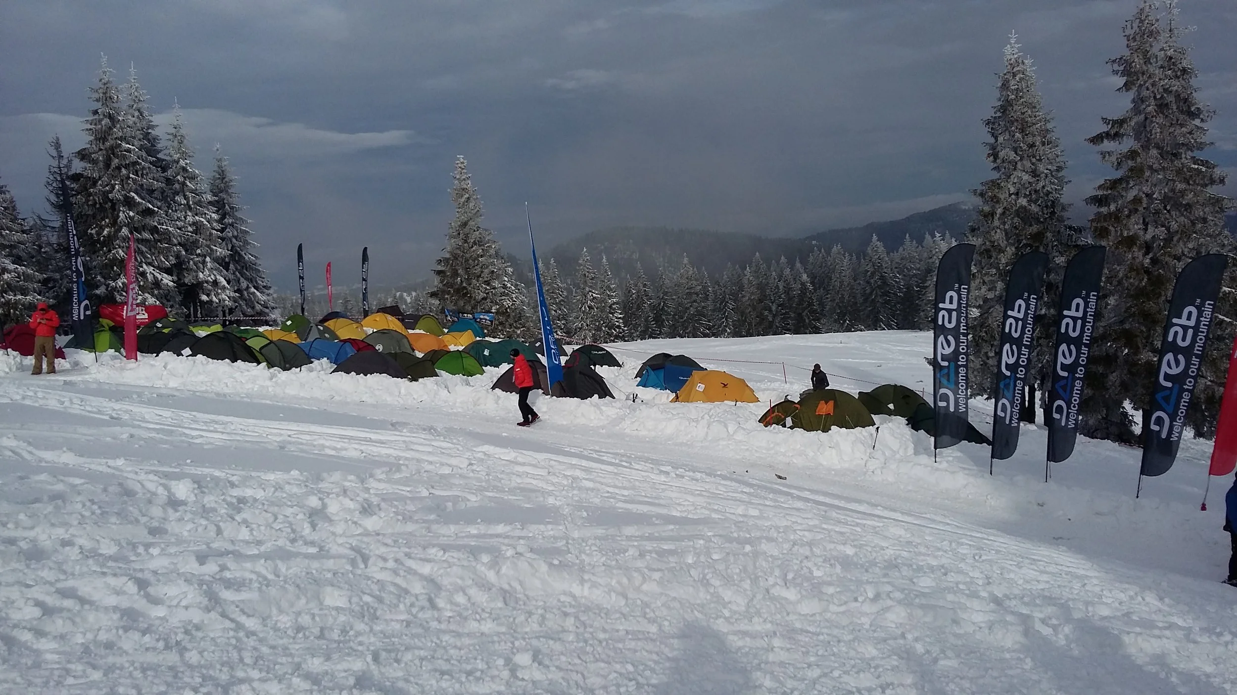 Krakow area mountains Turbacz wintecamp  - fot. Marcin Wojtaszek.jpg