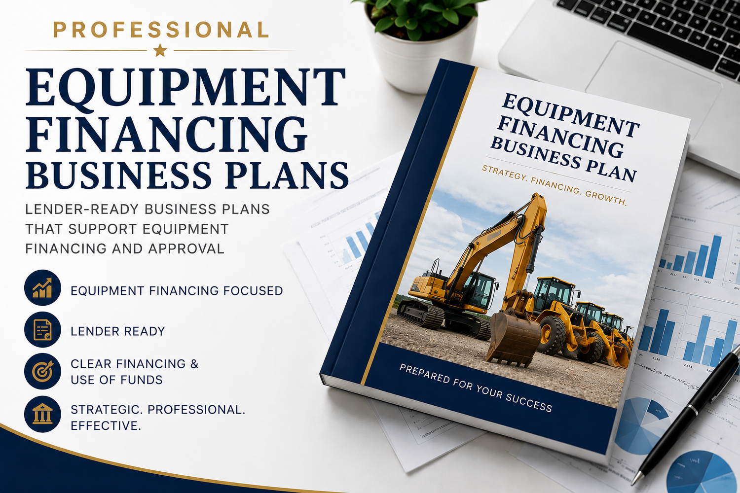 Equipment financing business plan for U.S. business loan applications