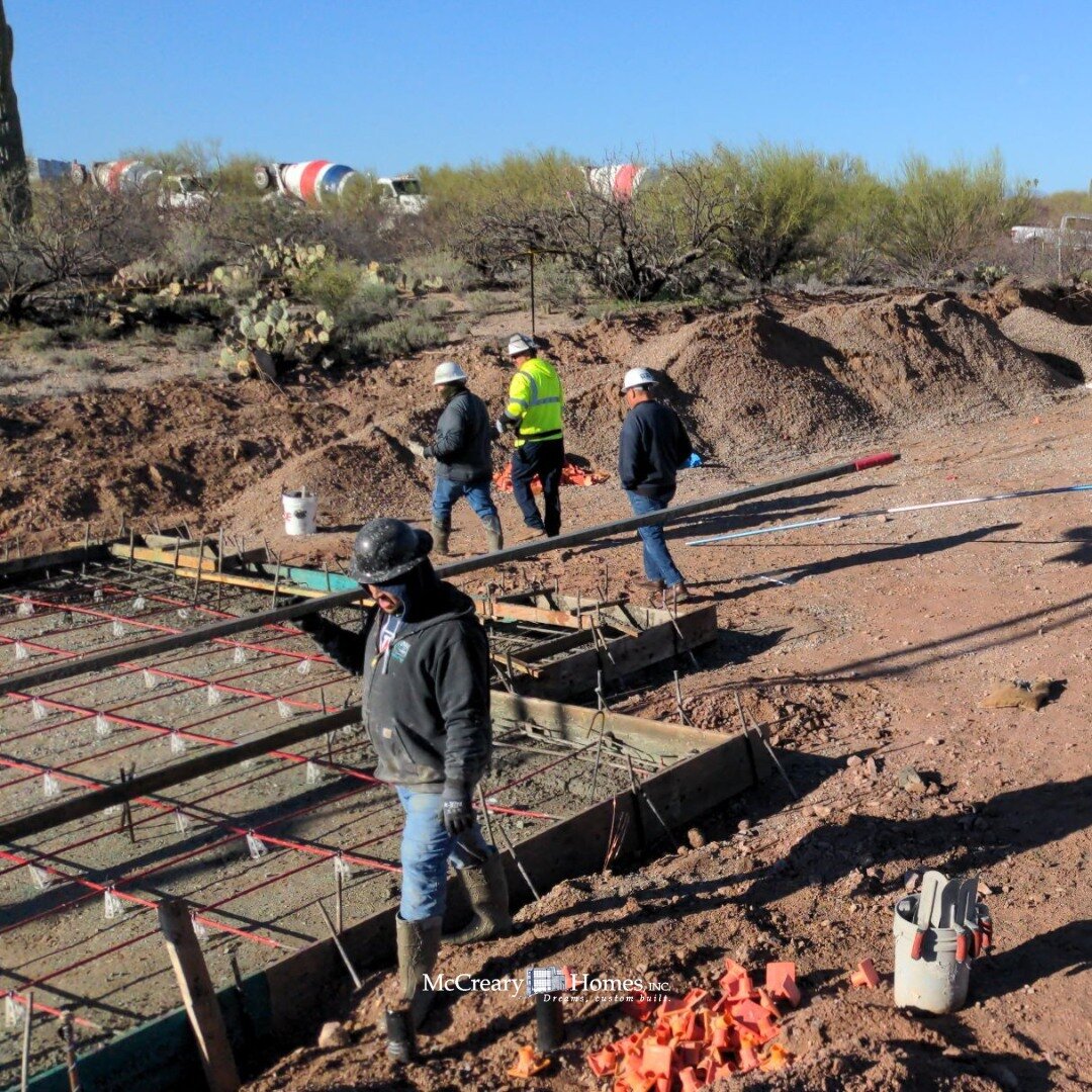 Join us behind the scenes as we prepare the groundwork for your custom sanctuary, surrounded by the natural charm of Tucson's vistas. 🌄🏡 
.
.
.
#mccrearycustomhomes #customhomebuilder #arizonahomes #tucsonrealestate #luxuryhome #arizonacontractor