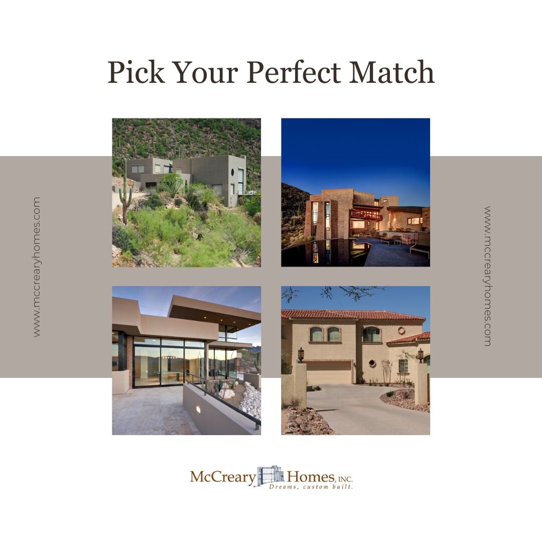 Which of these stunning homes captures your heart? Swipe left to explore and vote for your favorite! 🏡✨
.
.
.
#mccrearycustomhomes #customhomebuilder #arizonahomes #tucsoncontractor #luxuryhome #arizonacontractor