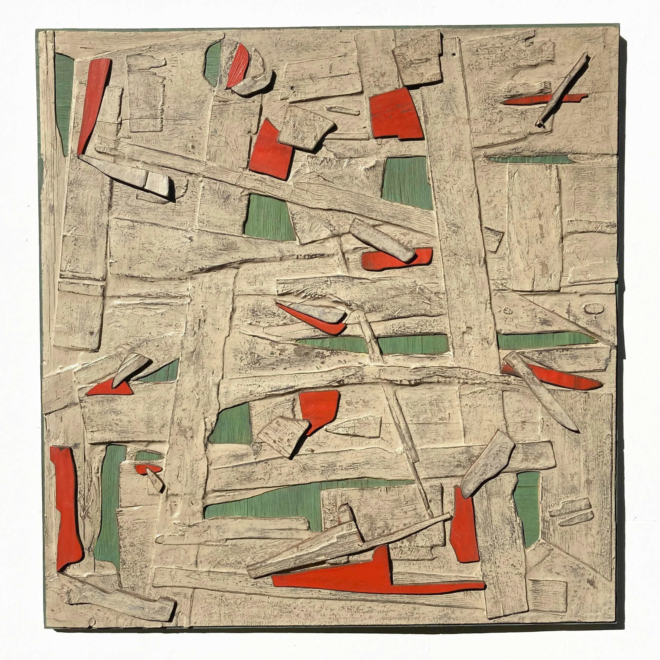 Flip Side, Plywood and enamel paint
60cmx60cm