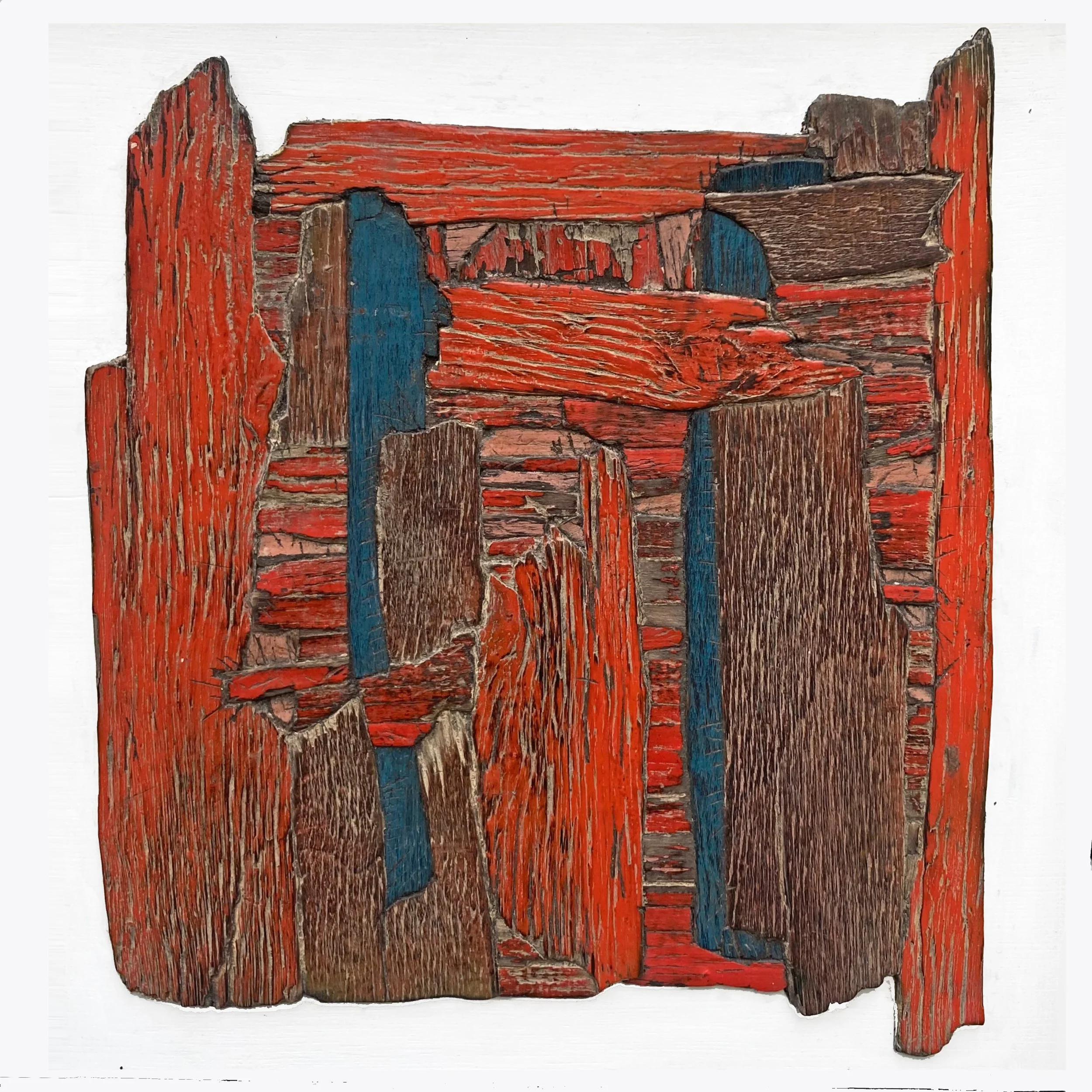Arroya, Plywood and enamel paint
25cmx25cm Sold