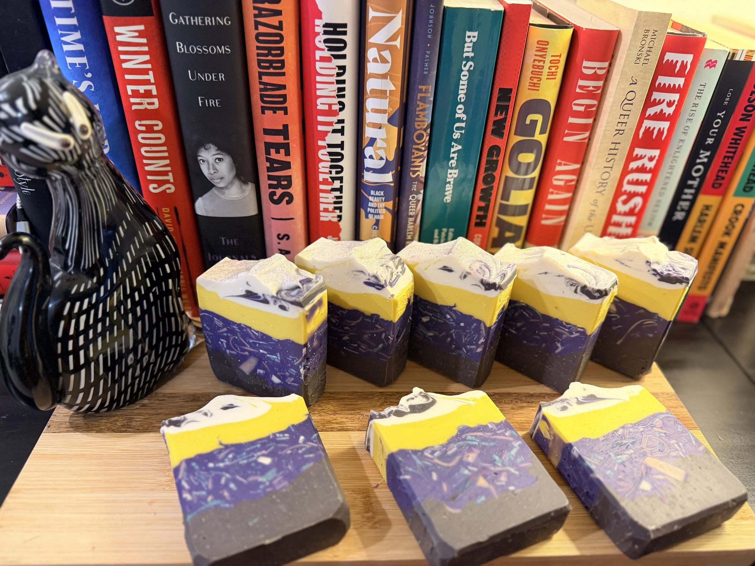 Black Confetti Soap
