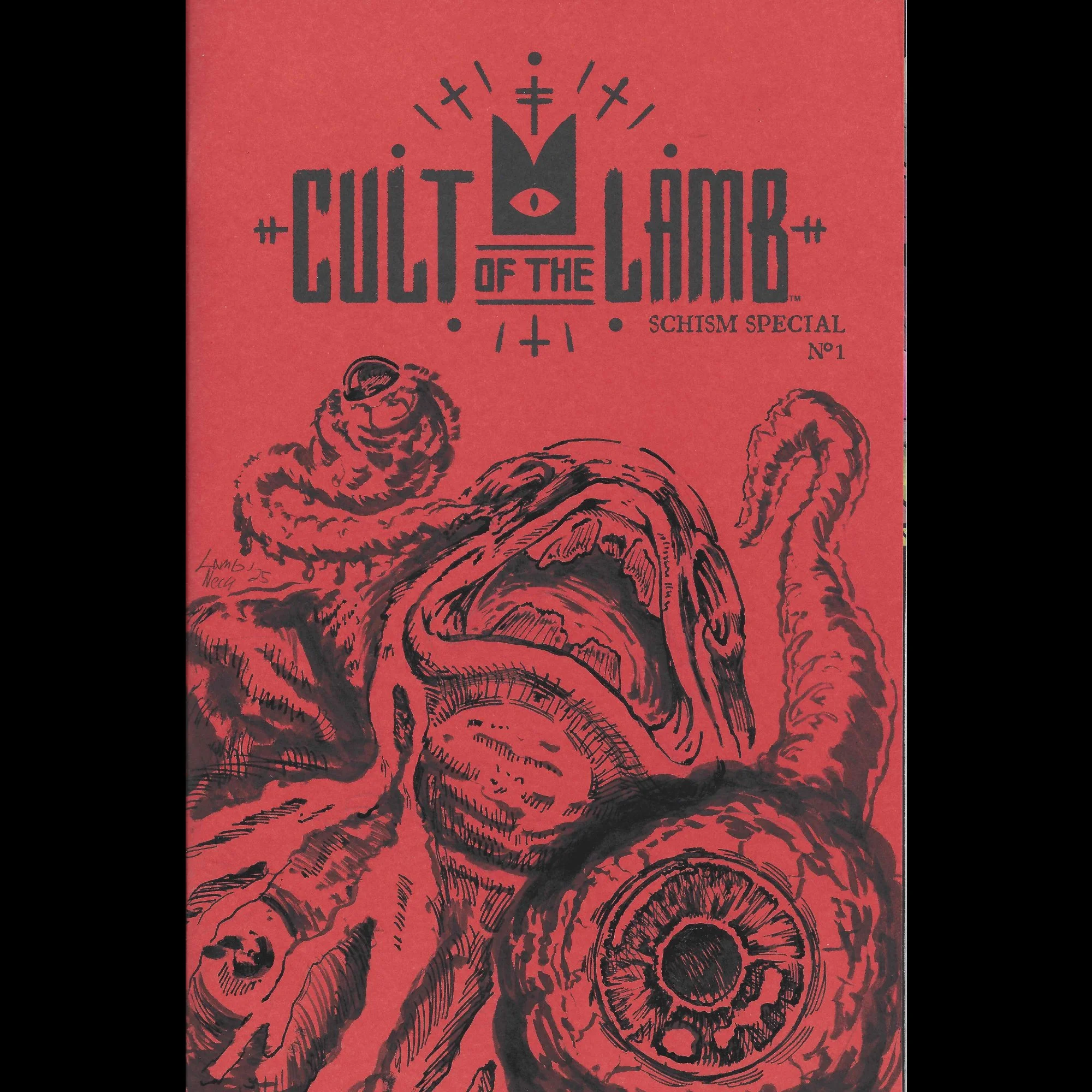 Cult of the Lamb #1 (Binding of Isaac: The Bloat) Sketch Cover
